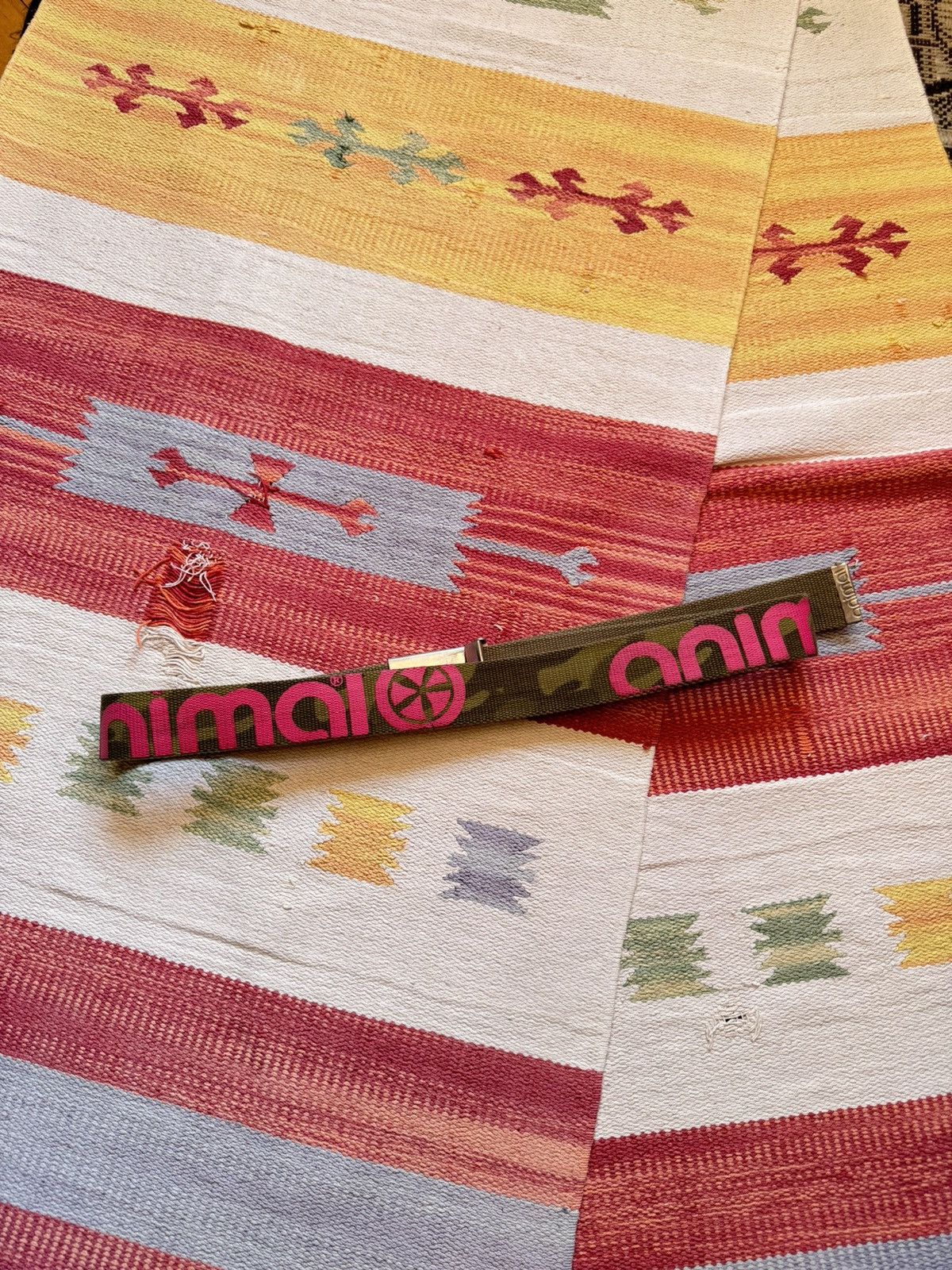 Vintage Vintage 00’s Animal y2k Skateboarding Camo Belt Size ONE SIZE - 3 Thumbnail