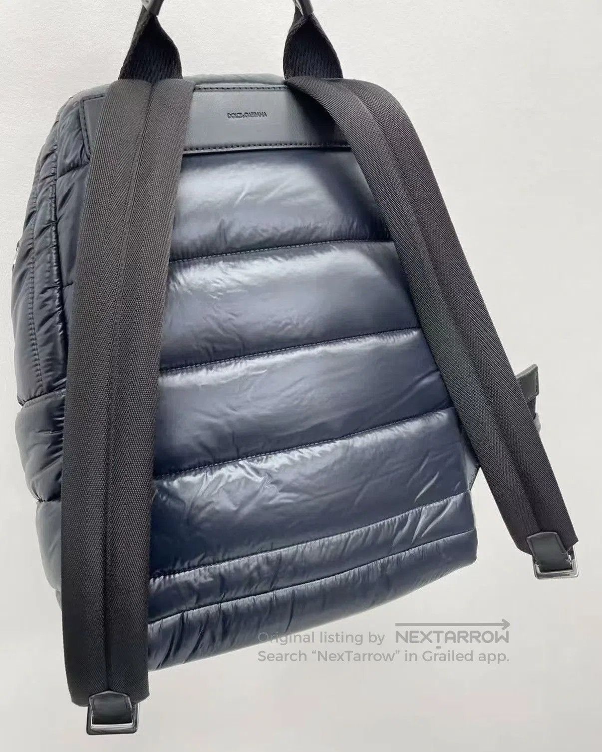 Dolce & Gabbana Quilted Black Backpack. Size ONE SIZE - 5 Thumbnail