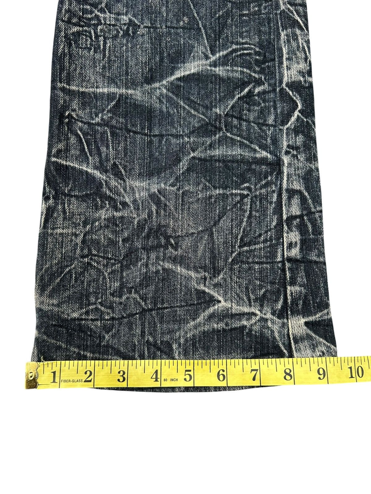 Seditionaries FLARE SKULL BLOW BY BLUE BUCKLE BACK PUNK DISTRESSED DENIM Size US 30 / EU 46 - 17 Thumbnail