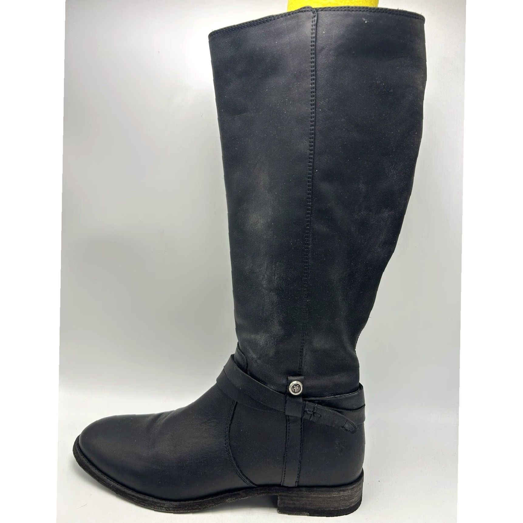 Frye melissa belted tall boots deals