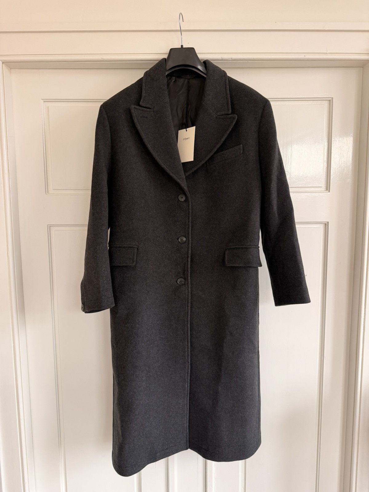 mfpen Margin Coat – Grey (Wool)