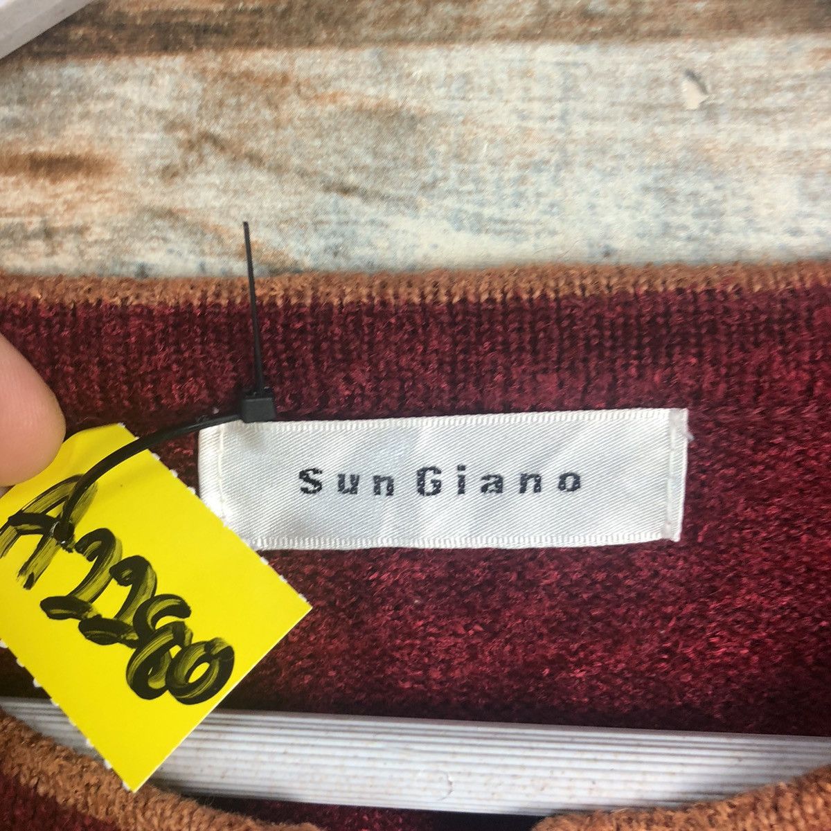 Homespun Knitwear Sun Giano Red vintage Knitwear #A2280 Size M / US 6-8 / IT 42-44 - 12 Thumbnail