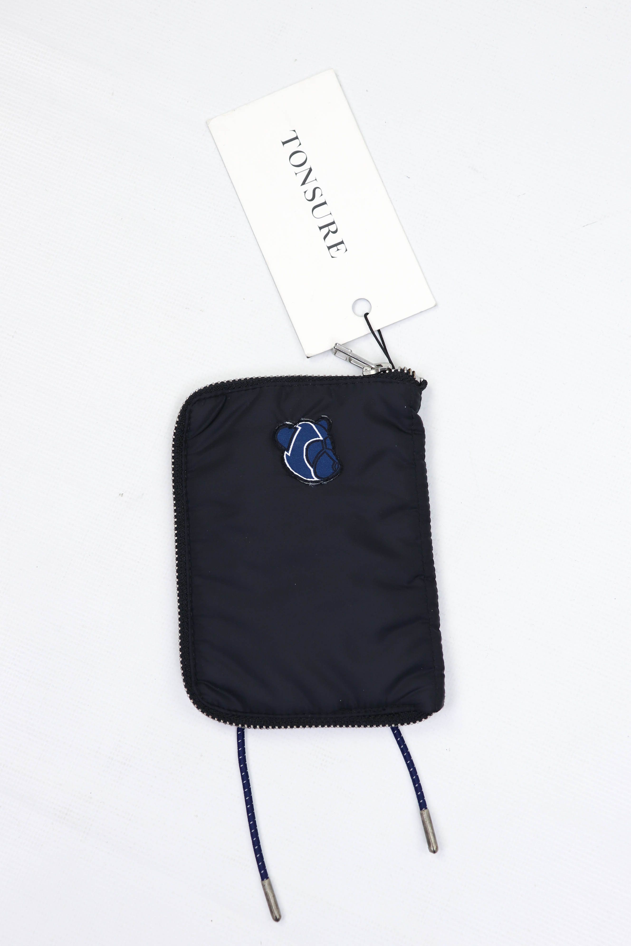 Tonsure Tonsure S/S 2019 Dark Navy Reflective Elastic Cord Wallet Size ONE SIZE - 1 Thumbnail