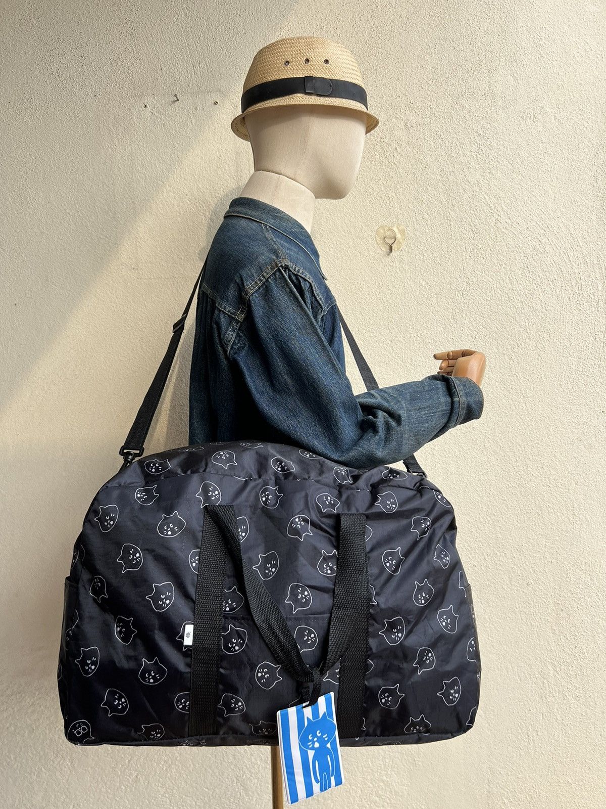Ne-net Ripstop Nylon 2Way Big Boston Travel Bag