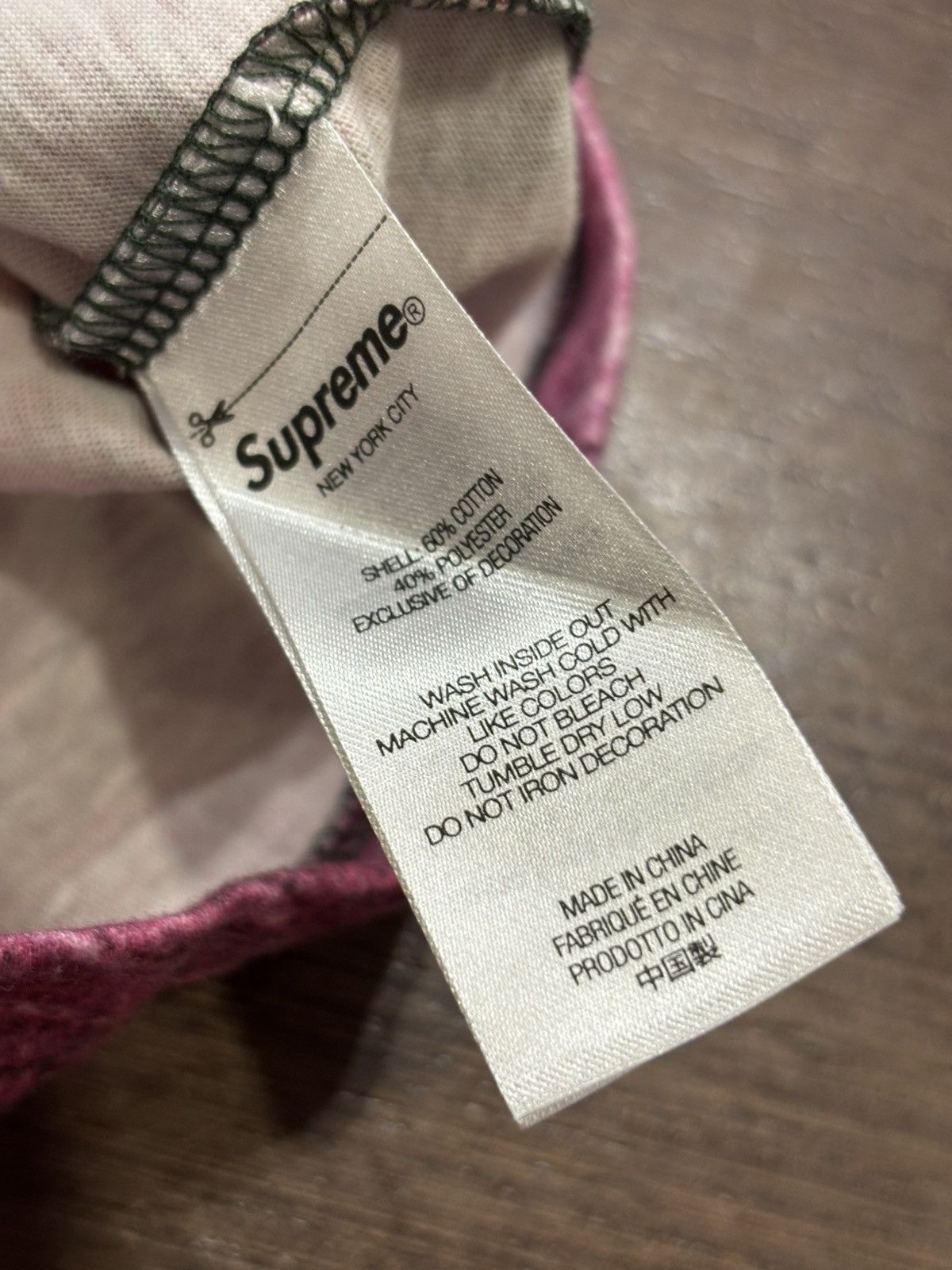 Supreme Supreme Paint L/S Top Size US XXL / EU 58 / 5 - 4 Thumbnail