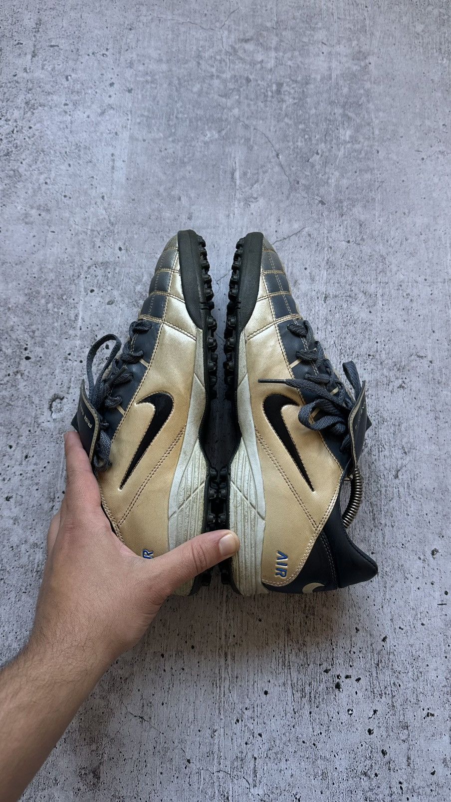 Nike 2004 Nike Air Zoom Ninety II Total 90 Vintage Soccer Boots Size US 10 / EU 43 - 11 Thumbnail