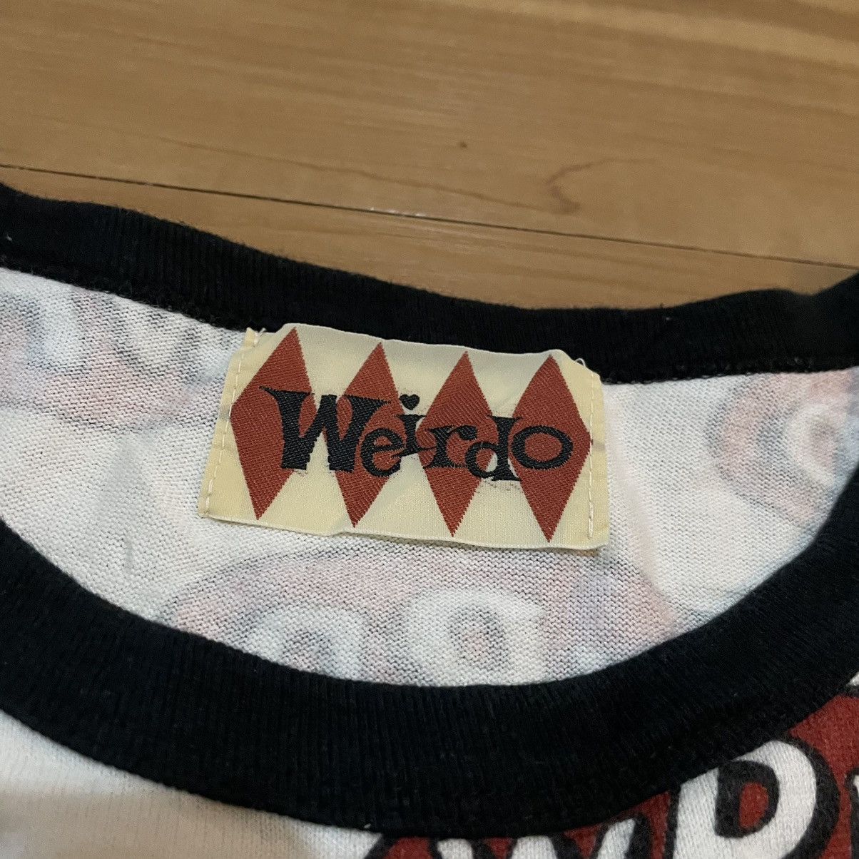 Japanese Brand Weirdo all over logo t-shirt Size US S / EU 44-46 / 1 - 3 Thumbnail