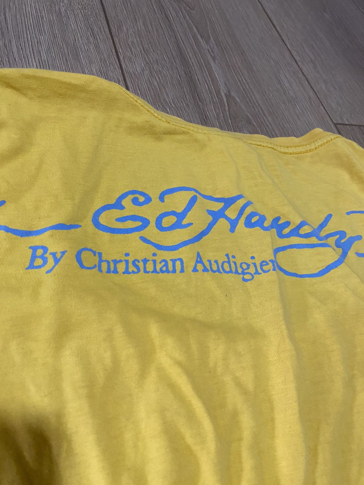 Christian Audigier Vintage Ed Hardy Graphic Tee Shirt Size M / US 6-8 / IT 42-44 - 10 Thumbnail