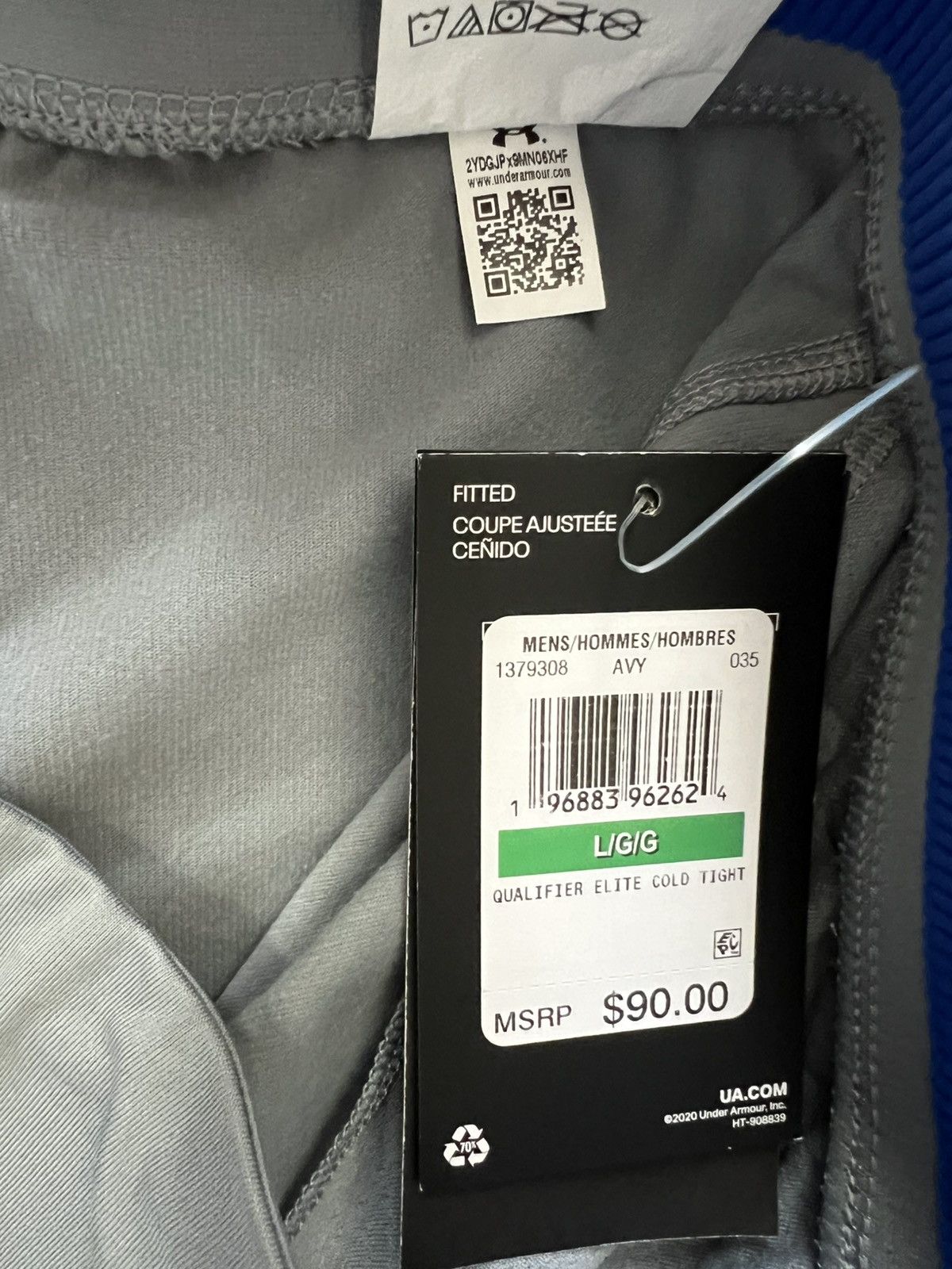 Under Armour Under Armour UA Qualifier Elite Cold Compression Legging Size US 32 / EU 48 - 7 Thumbnail