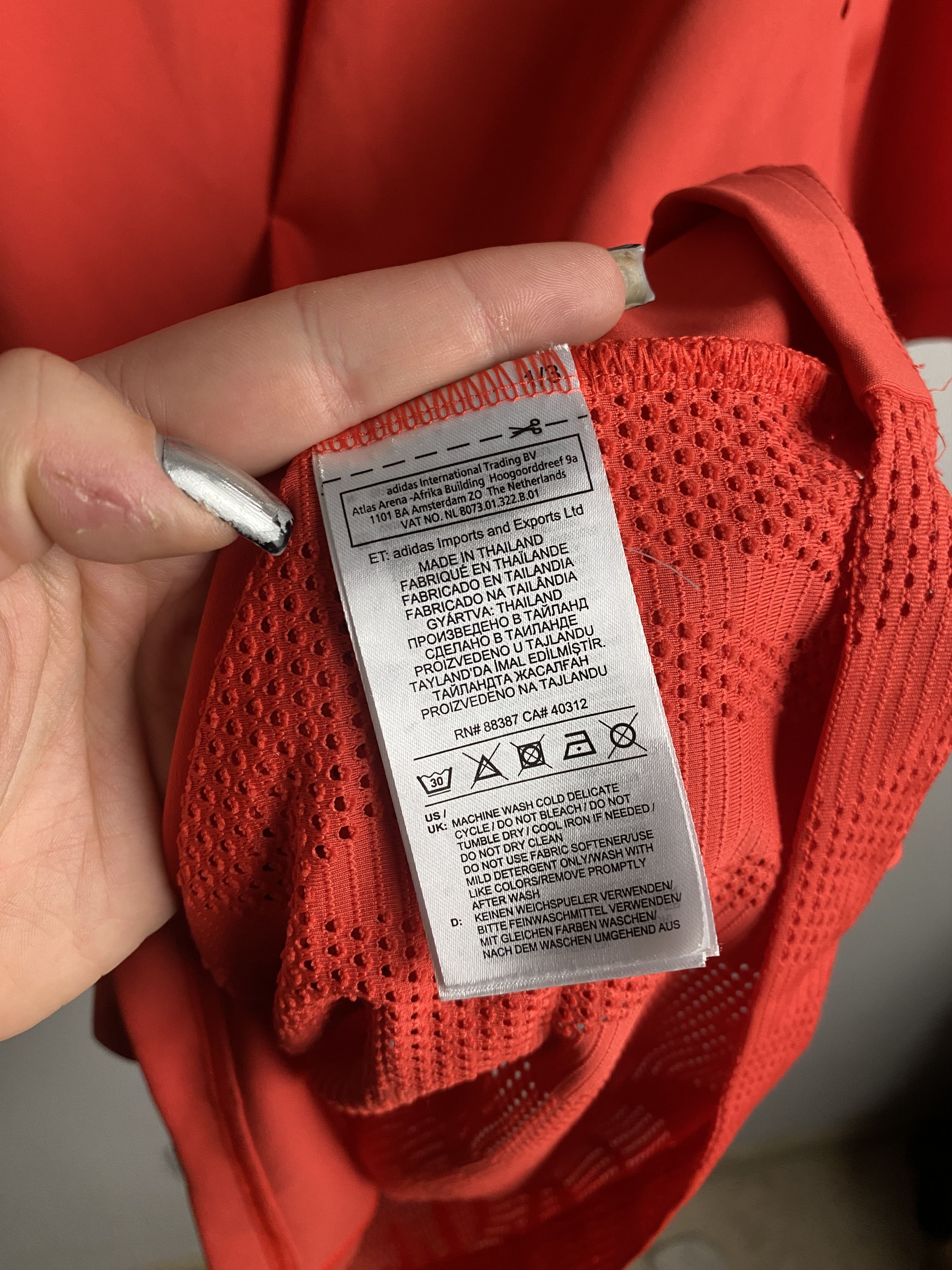 Adidas × Stella McCartney Adidas Stella McCartney coral court tee t-shirt sport Size US XL / EU 56 / 4 - 6 Thumbnail