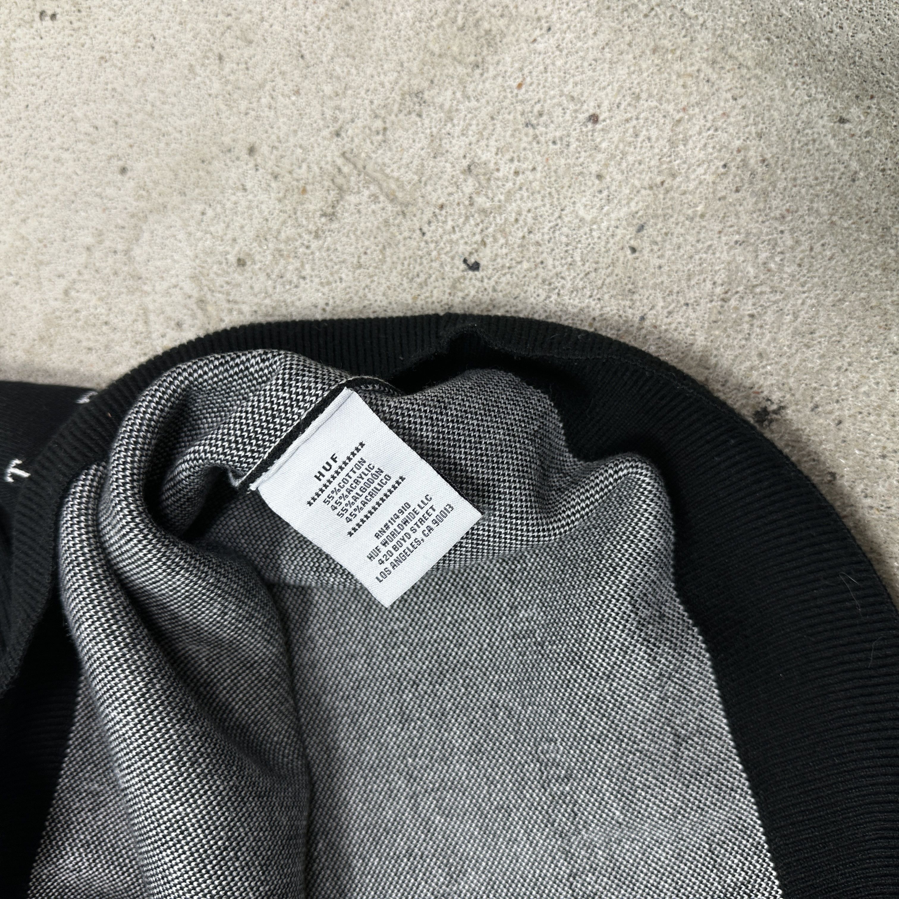 Huf Vintage Casual Streetwear Sporty HUF Sweatshirt Y2K Size US S / EU 44-46 / 1 - 4 Thumbnail