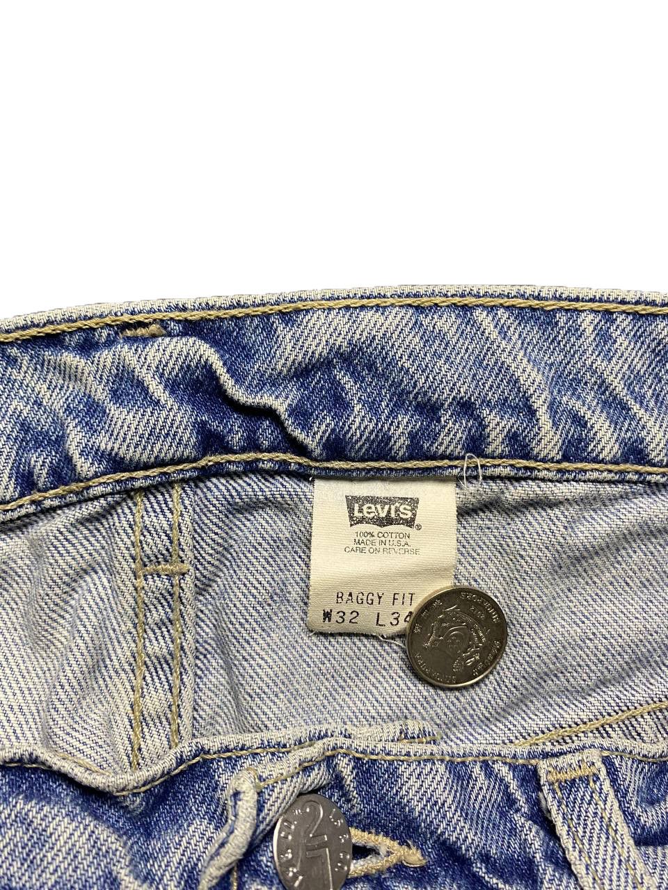 Levi's Vintage Clothing Vintage L2 Levi's Jeans Baggy Size US 32 / EU 48 - 4 Thumbnail