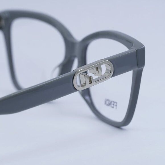Fendi 🕶️ New Fendi FE50025I 020 Grey Eyeglasses 55mm Size ONE SIZE - 5 Thumbnail