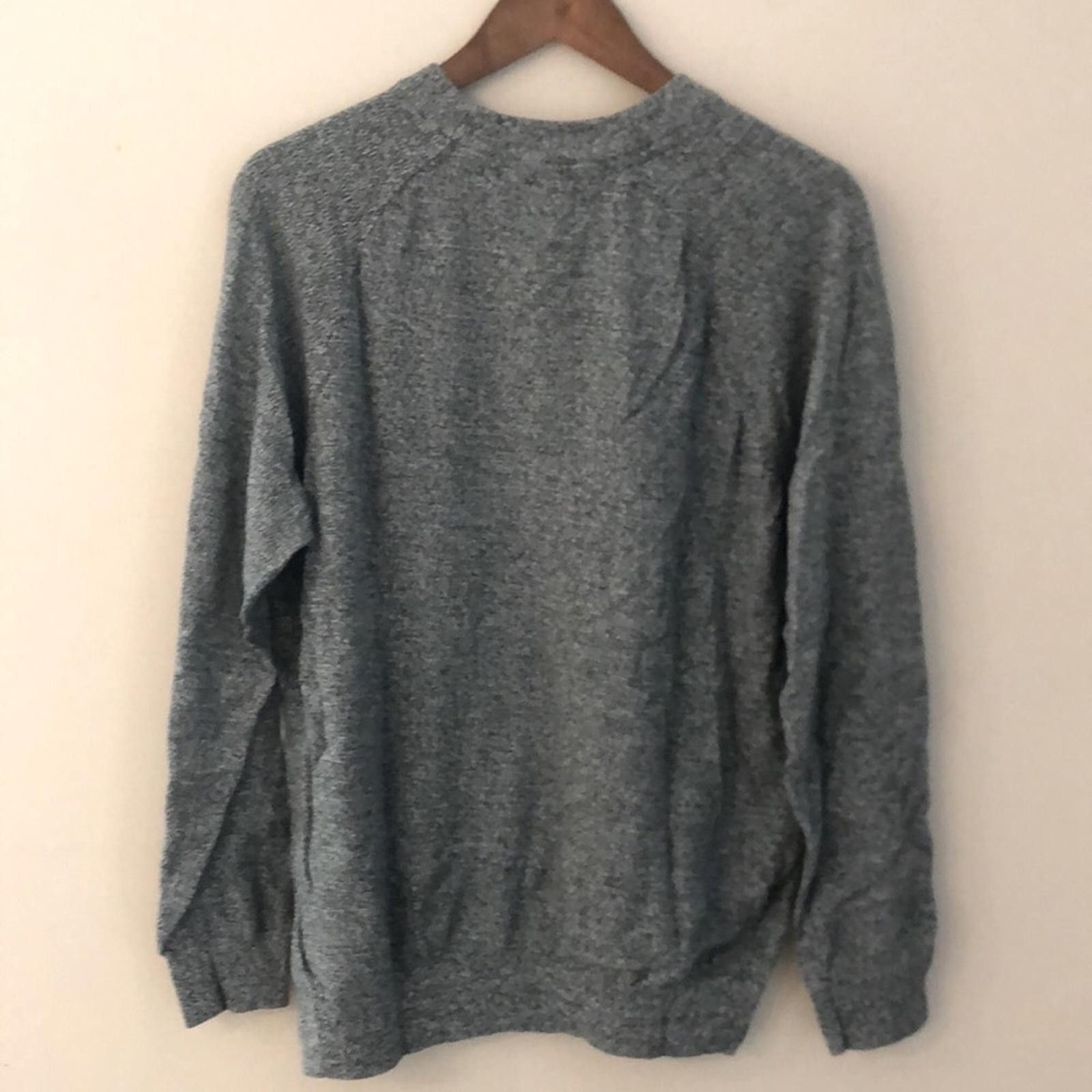 H&M H&M Teal crew neck sweater long sleeve cotton XL Size US XL / EU 56 / 4 - 9 Thumbnail
