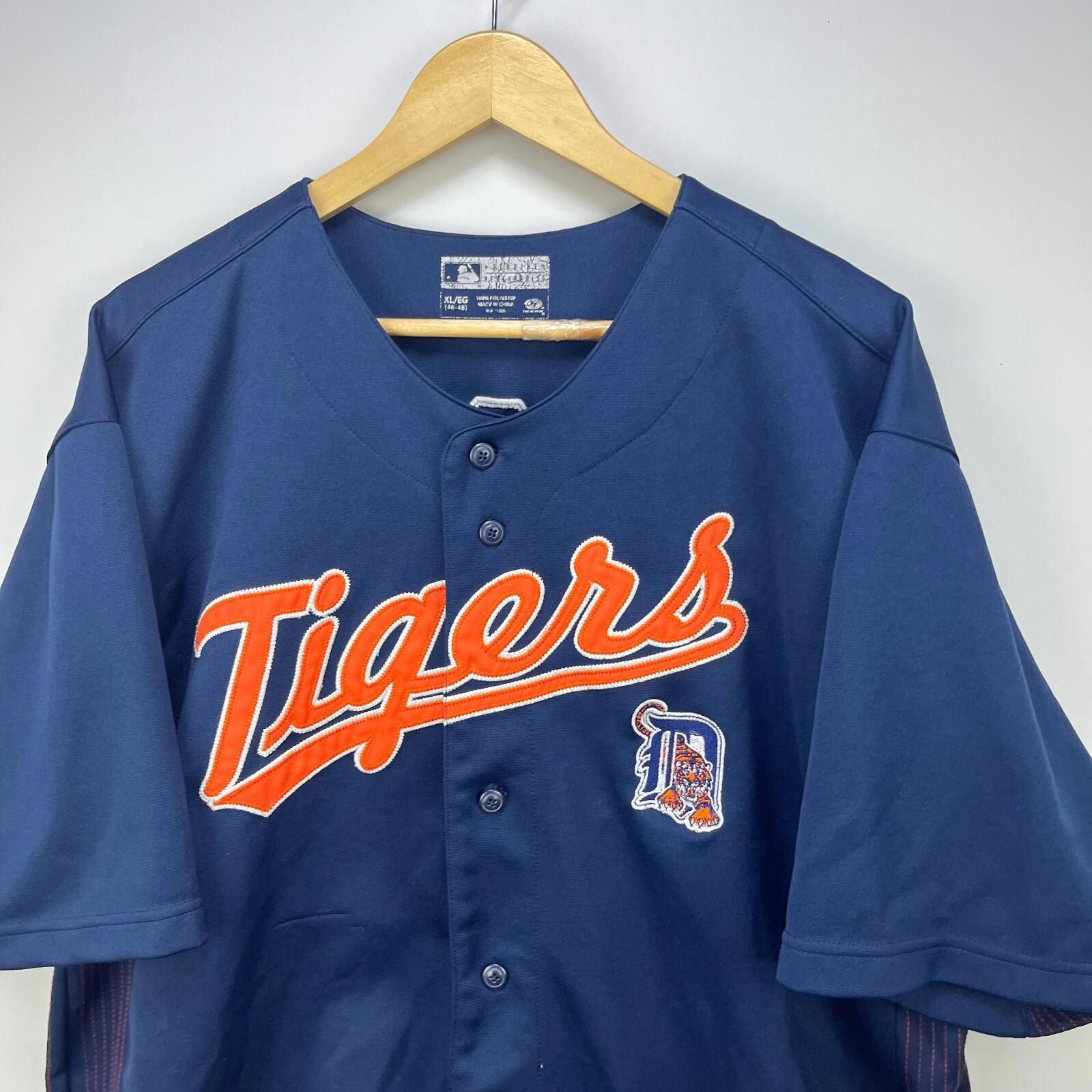 Other Vintage Detroit Tigers Rey Ordóñez Stitched Jersey MLB XL Size ONE SIZE - 2 Thumbnail