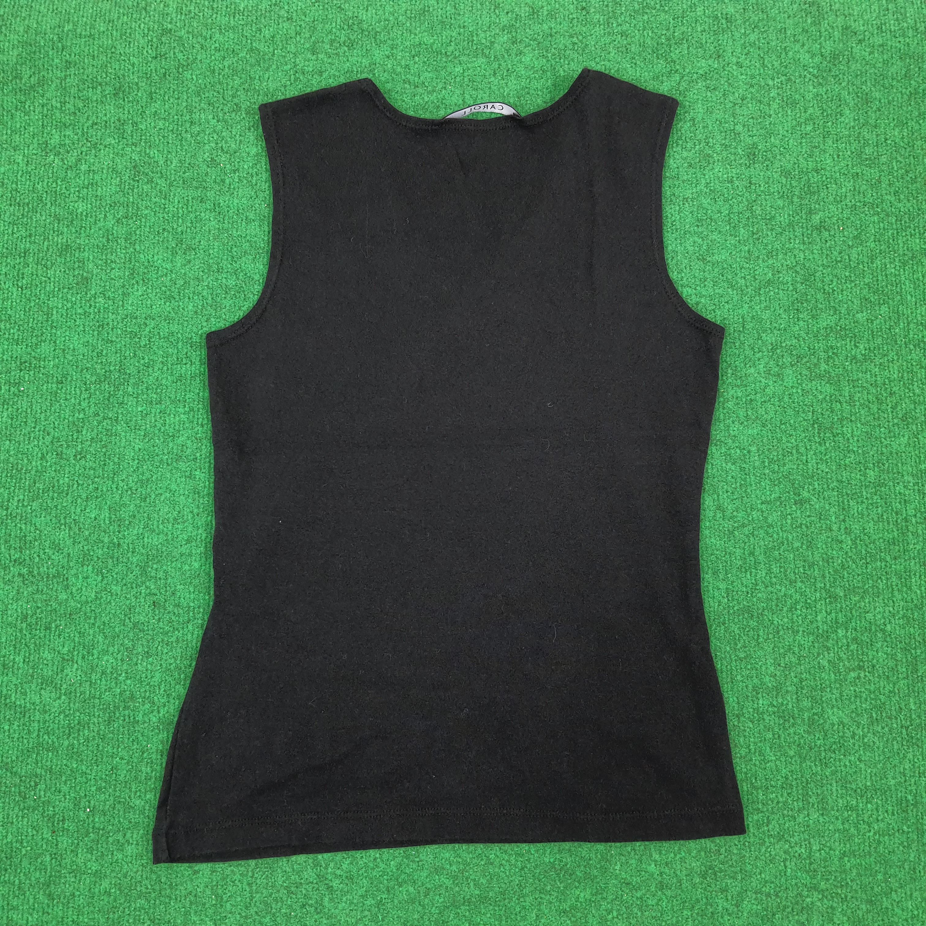 Designer × Vintage Vintage Caroll France Designer Feminine Fashion Style Tshirt Size XS / US 0-2 / IT 36-38 - 3 Thumbnail