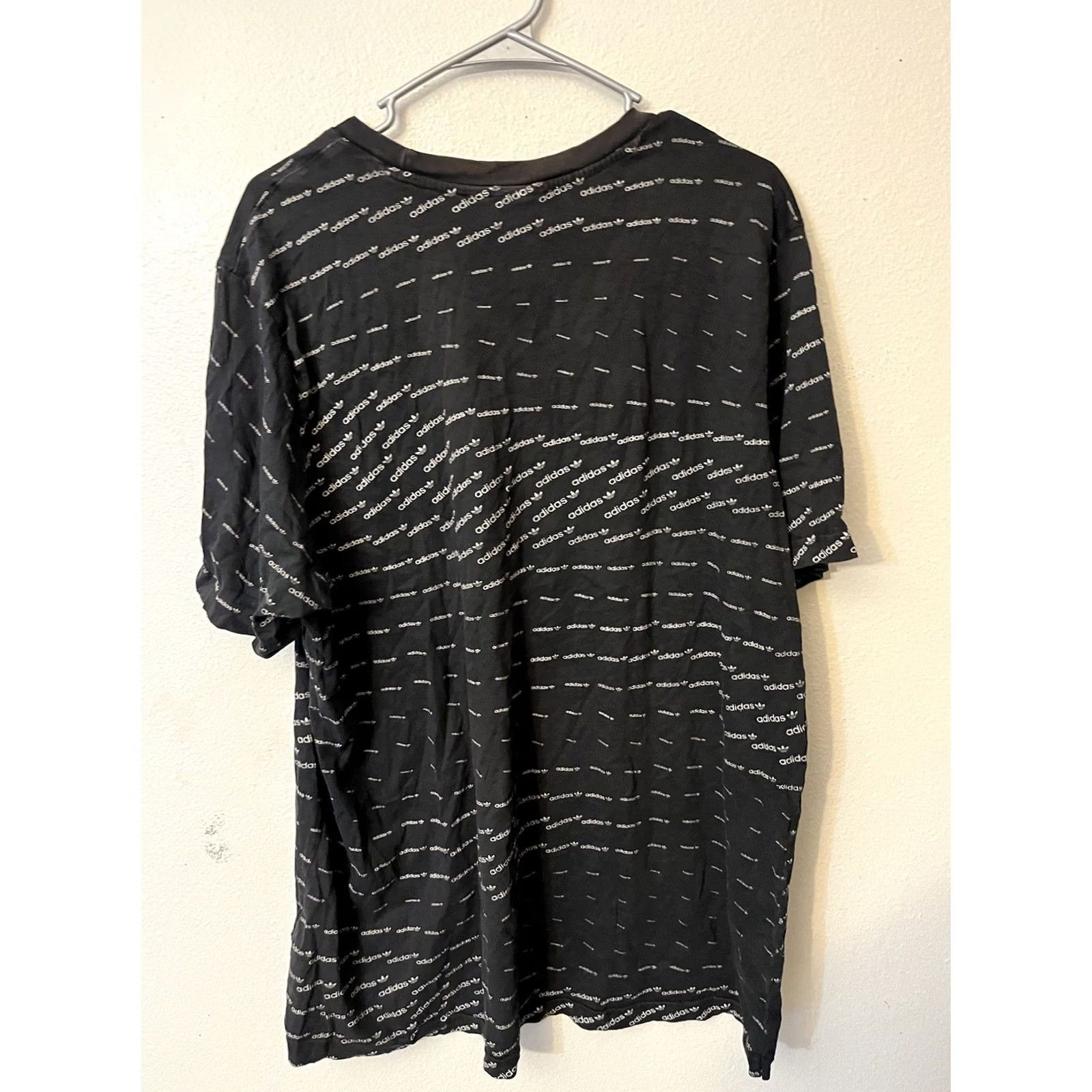 Adidas Adidas Men's Black T-Shirt Graphic Logos Size 2XL Size US XXL / EU 58 / 5 - 3 Thumbnail