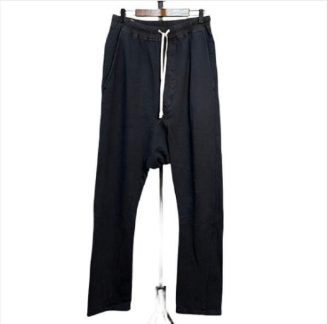 Rick Owens Rick Owens Black Drop Crate Long Pants Men's Size S Size US 28 / EU 44 - 6 Thumbnail