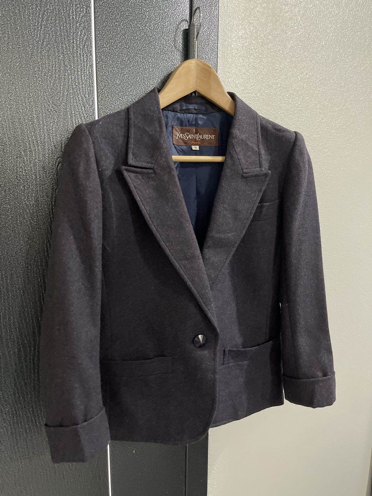 Yves Saint Laurent Vintage Yves Saint Laurent Coat Jacket Size S / US 4 / IT 40 - 2 Thumbnail
