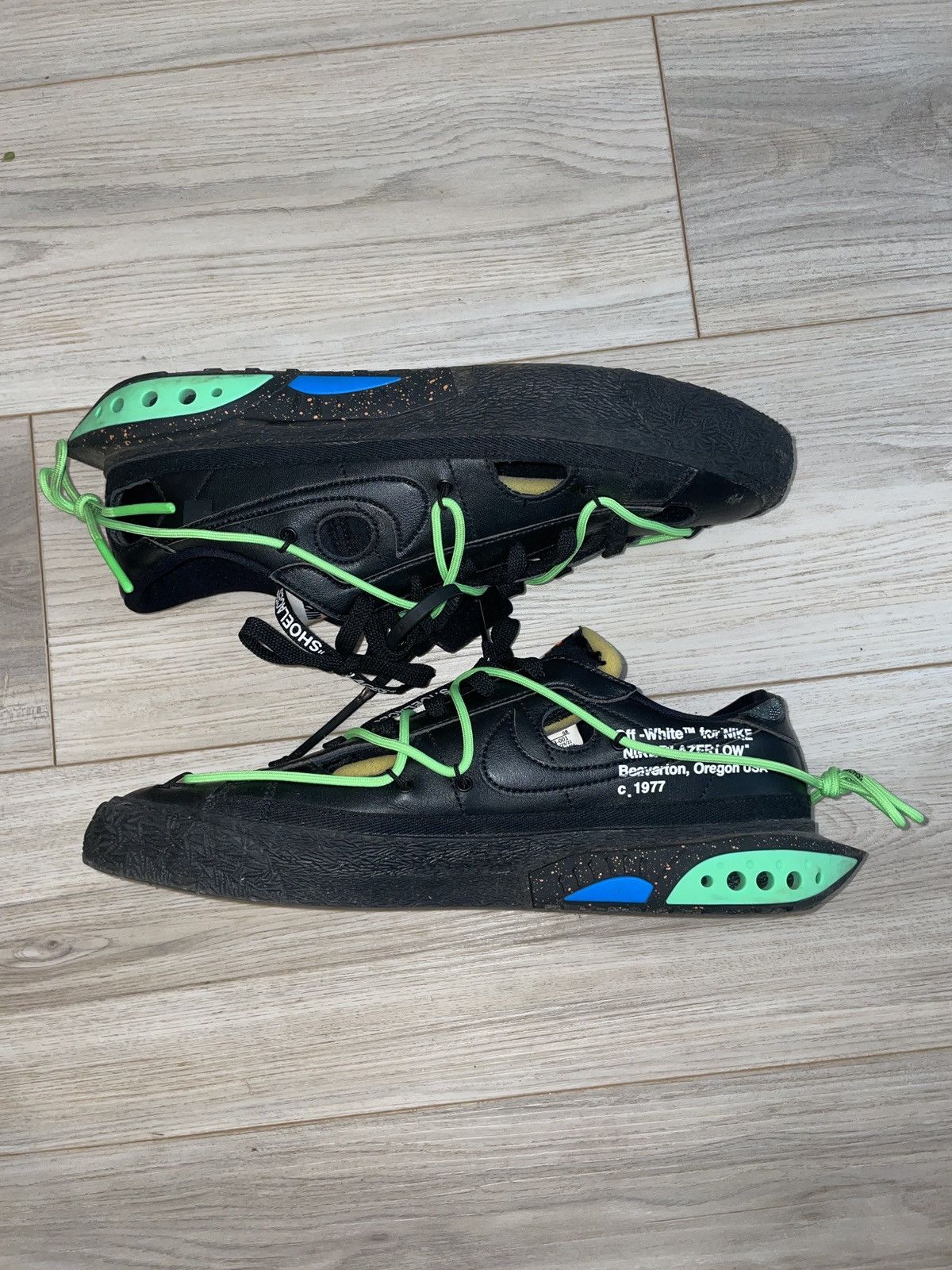 Nike × Off-White Nike x OFF-WHITE Blazer Low Size US 11.5 / EU 44-45 - 3 Thumbnail