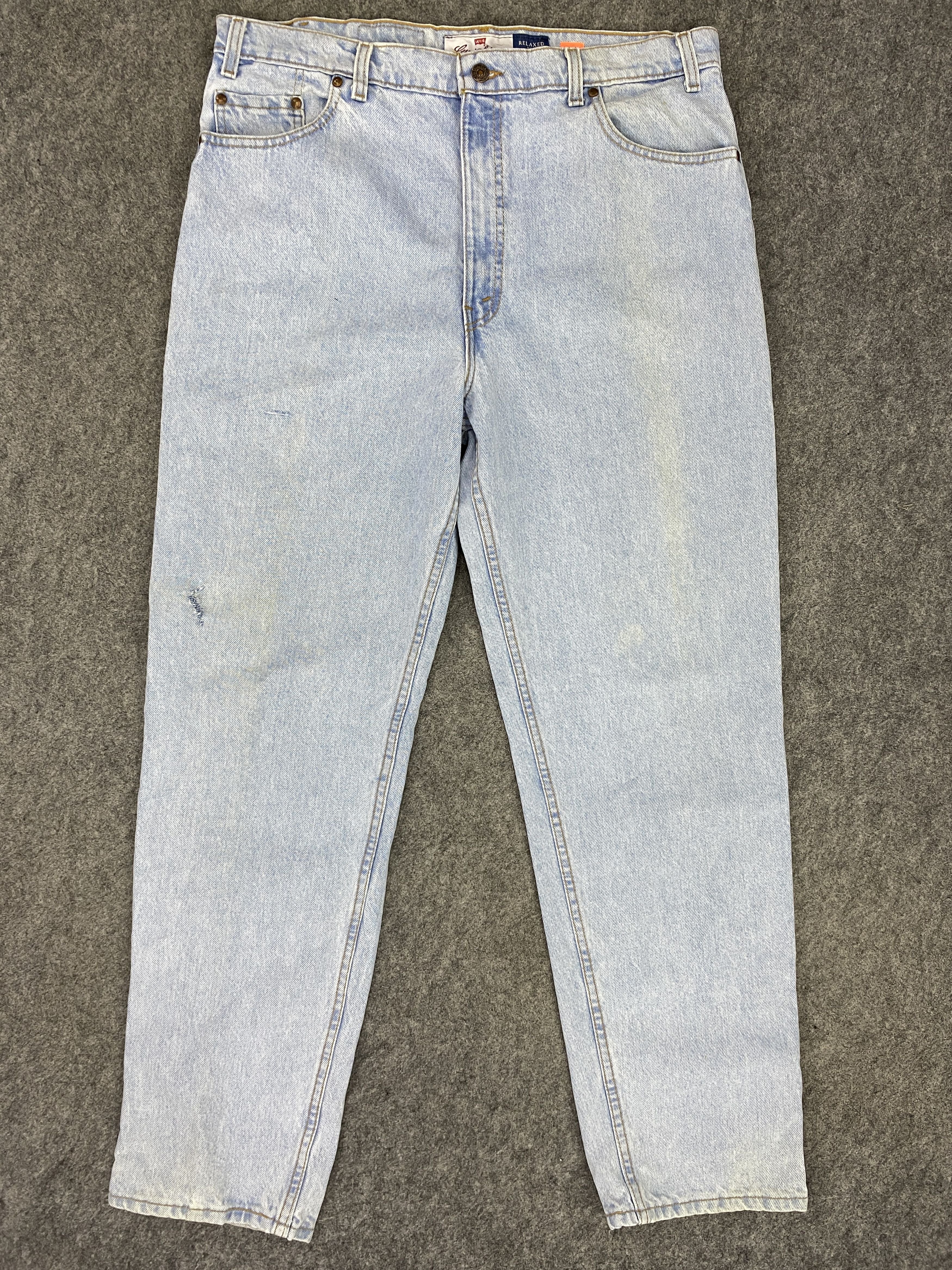 Levi's Light Blue Wash Vintage Levi's 540 USA 37x32 Denim -SJ027 Size US 37 - 1 Thumbnail