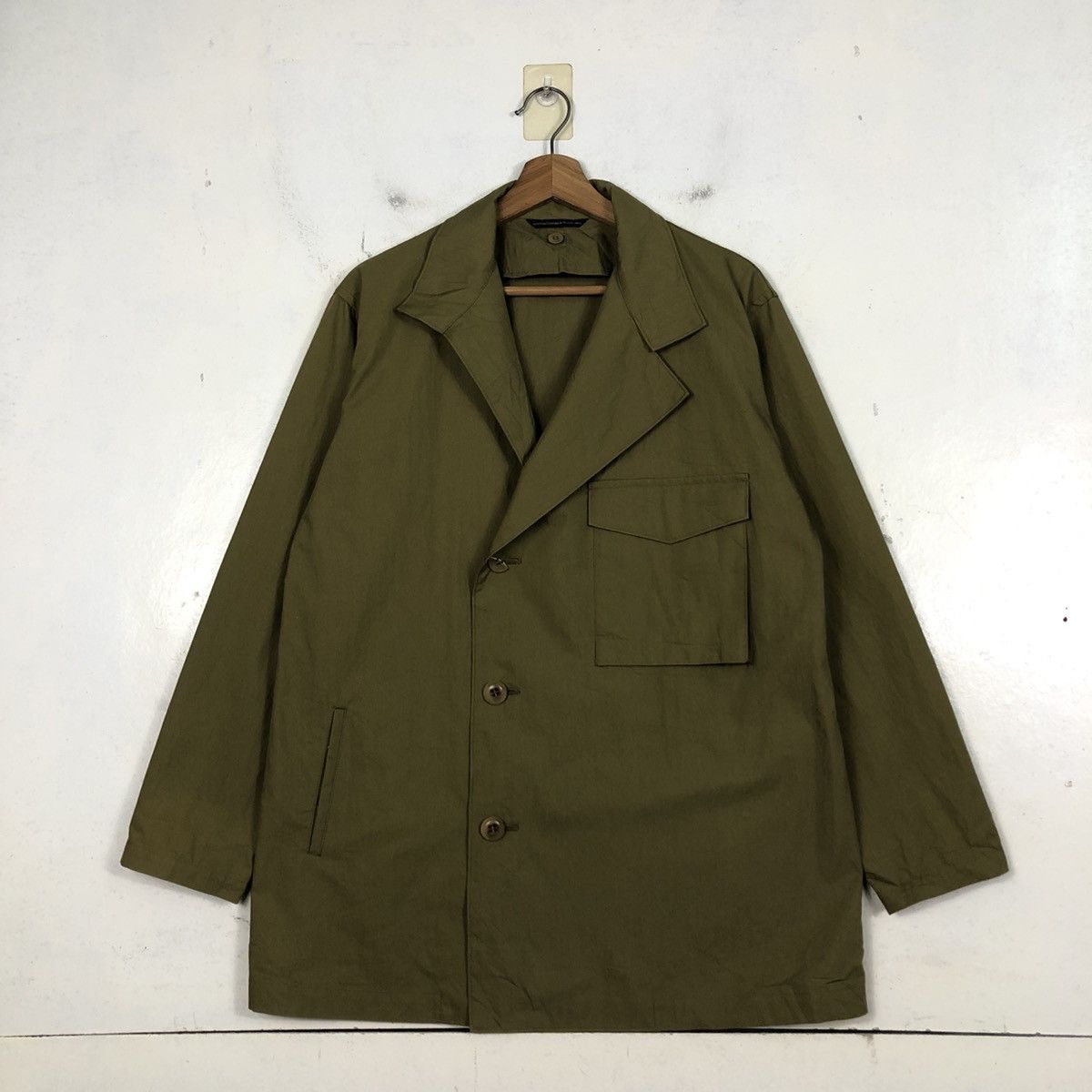 Yohji Yamamoto 📌Vintage Chore Work Jacket Oversized Y'S Yohji Yamamoto Size US M / EU 48-50 / 2 - 3 Thumbnail
