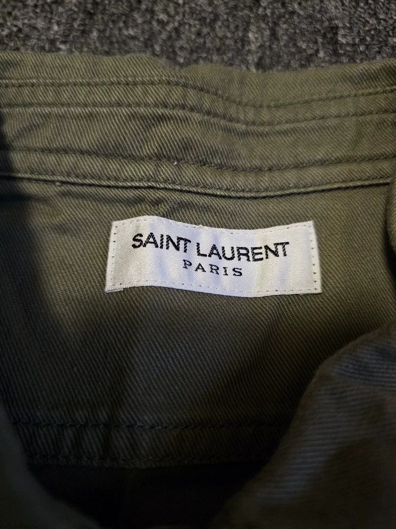 Saint Laurent Paris Saint Laurent Long Sleeve Button-Up Shirt- Size US XL / EU 56 / 4 - 3 Thumbnail