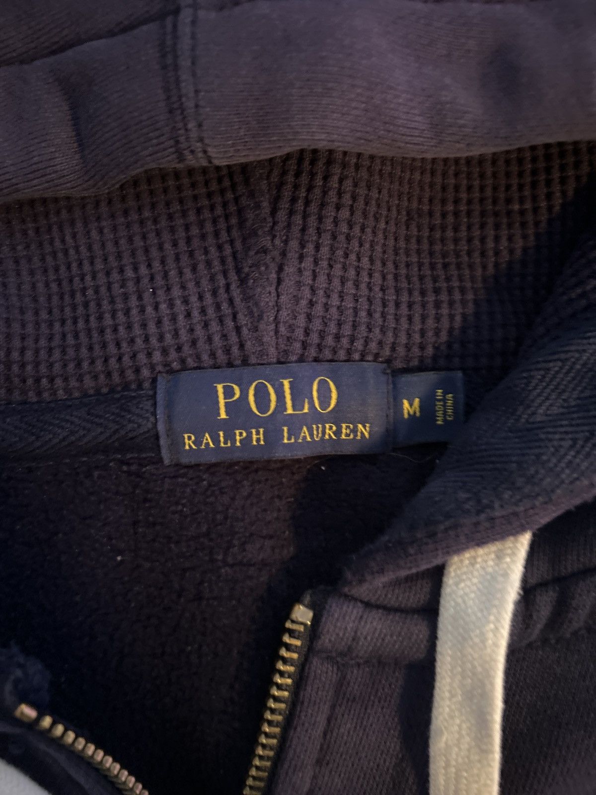 Polo Ralph Lauren × Vintage Blue polo hoodie Size US M / EU 48-50 / 2 - 3 Thumbnail