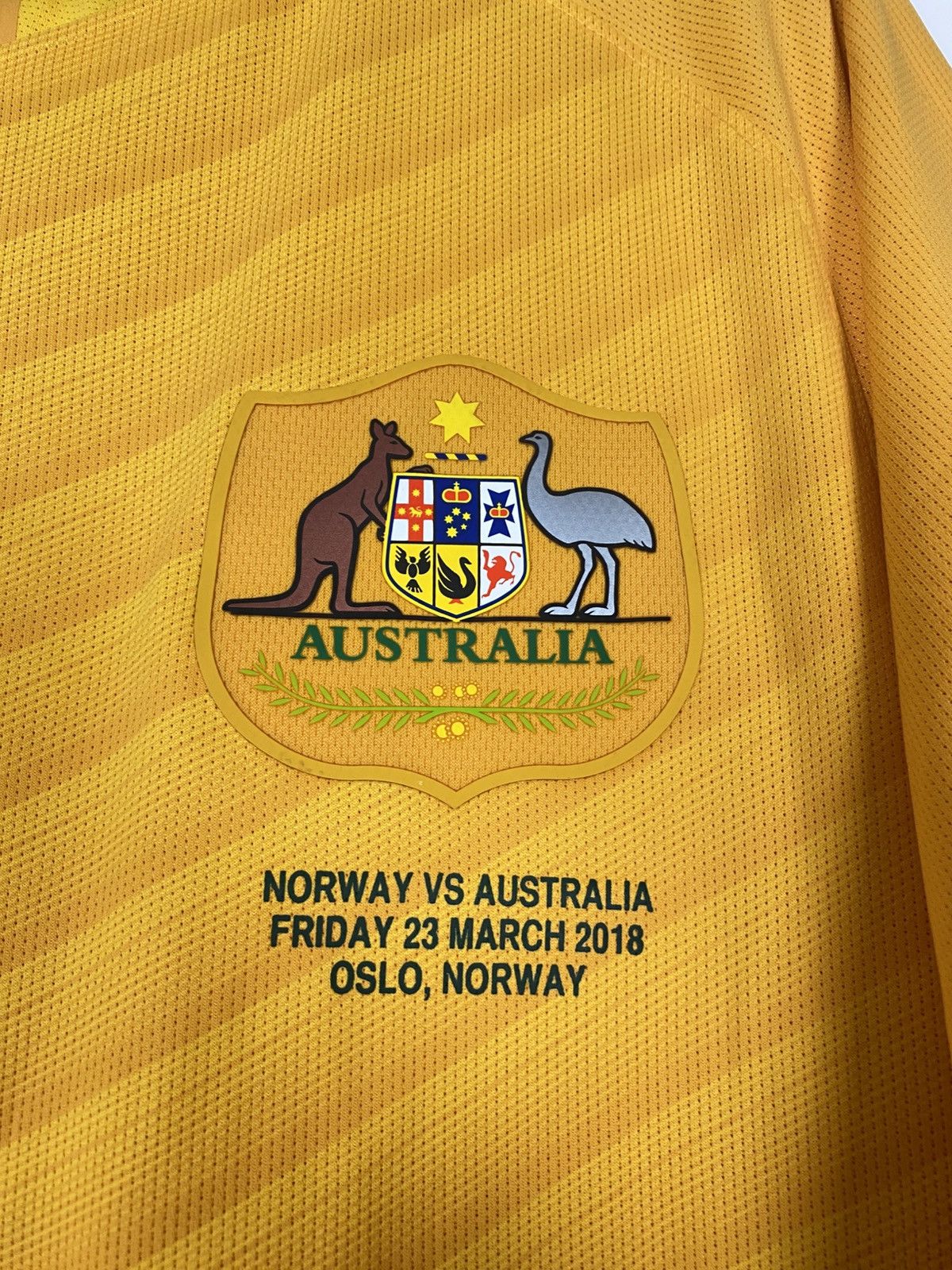 Nike Nike x Australia XL 2018 dswt nowa Home kit player issue Size US XL / EU 56 / 4 - 11 Thumbnail