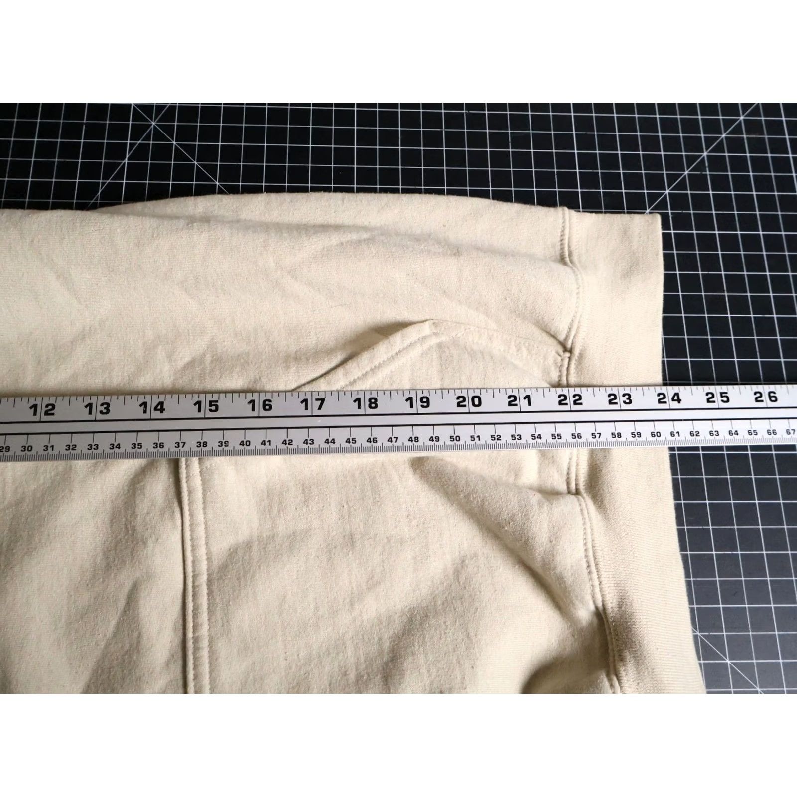 Doublet Hozier Shirt Mens M Beige Hoodie Men Drawstring Sweatshirt Double Sided Print Size US M / EU 48-50 / 2 - 6 Thumbnail