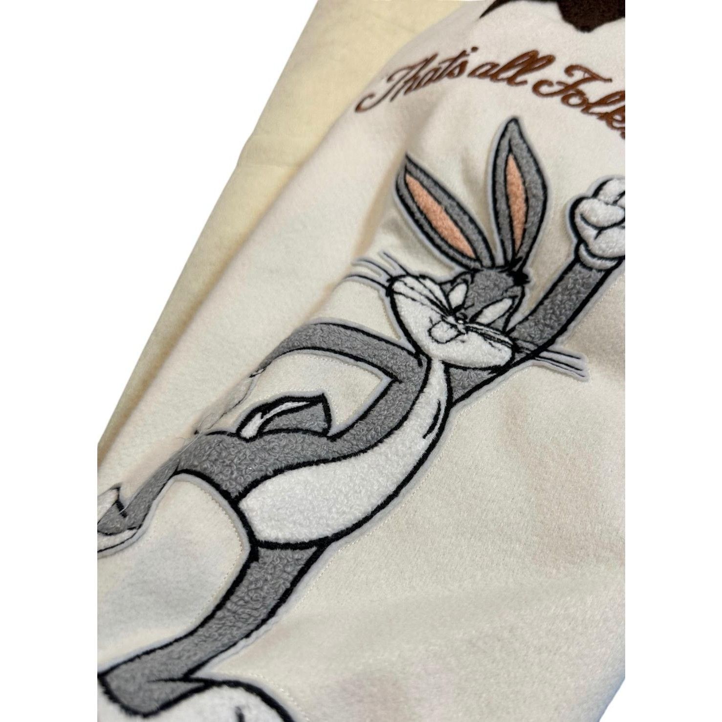 Civil Regime Civil Regime X Looney Tunes Embroidered Varsity Jacket Size US XL / EU 56 / 4 - 3 Thumbnail