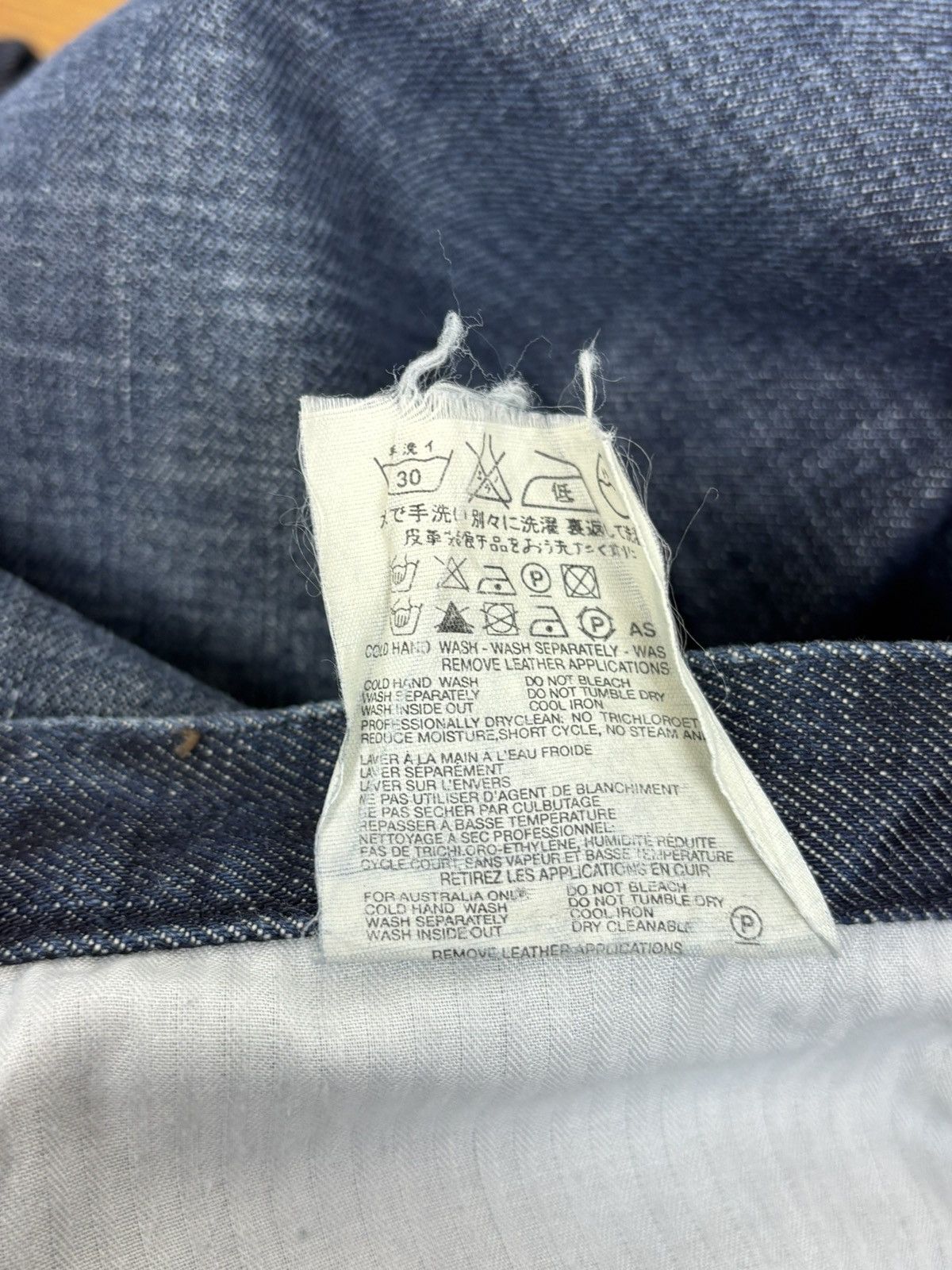 Prada Vintage Prada Straight Fit Denim Jeans Size 52 Size US 36 / EU 52 - 12 Thumbnail