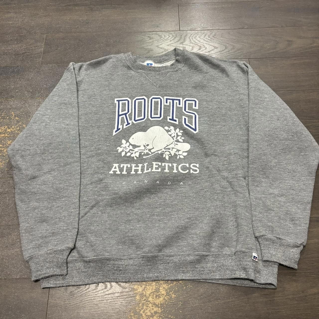 Roots vintage roots athletics crewneck sweatshirt 90s L/XL Size US XL / EU 56 / 4 - 3 Thumbnail