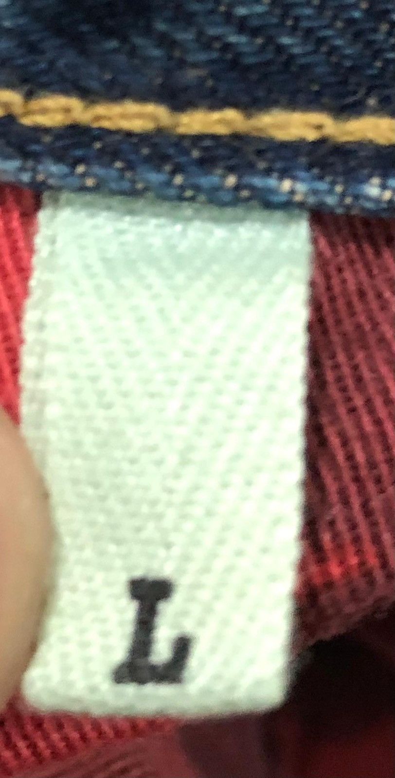 Bape × Nigo 💥Last Drop💥Baby Milo Sad Face Denim Size US 36 / EU 52 - 21 Thumbnail