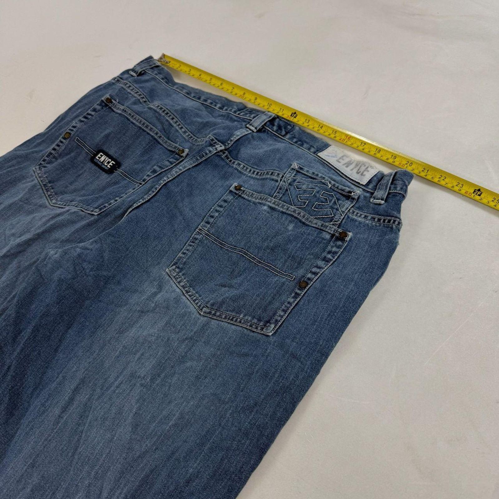 Enyce × JNCO × Vintage Vintage y2k enyce faded grunge baggy wide leg skater jeans Size US 40 / EU 56 - 5 Thumbnail