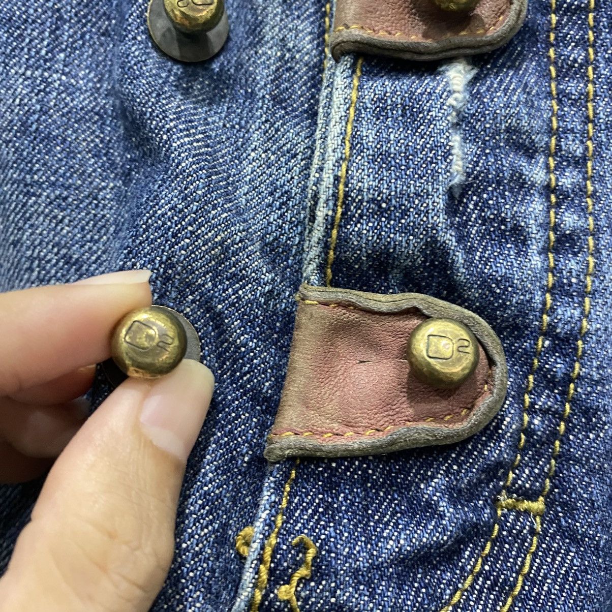 Dsquared2 Dsquared2 Blue Wash Distressed Button-Fly Straight Jeans Size US 32 / EU 48 - 8 Thumbnail