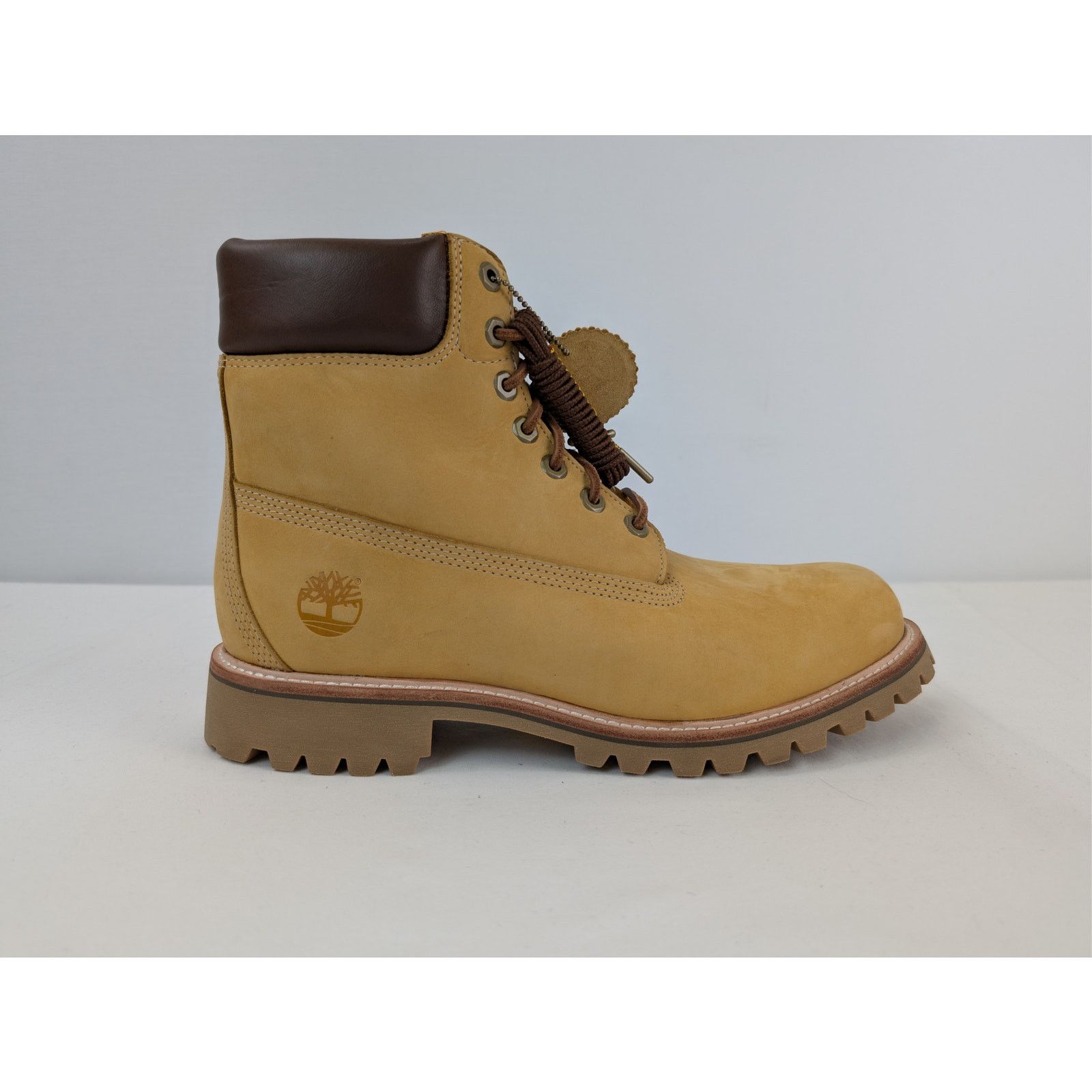 Timberland o1rshd1 Luxe Mid Lace Waterproof Boots in Wheat Nubuck Size US 11 / EU 44 - 4 Thumbnail