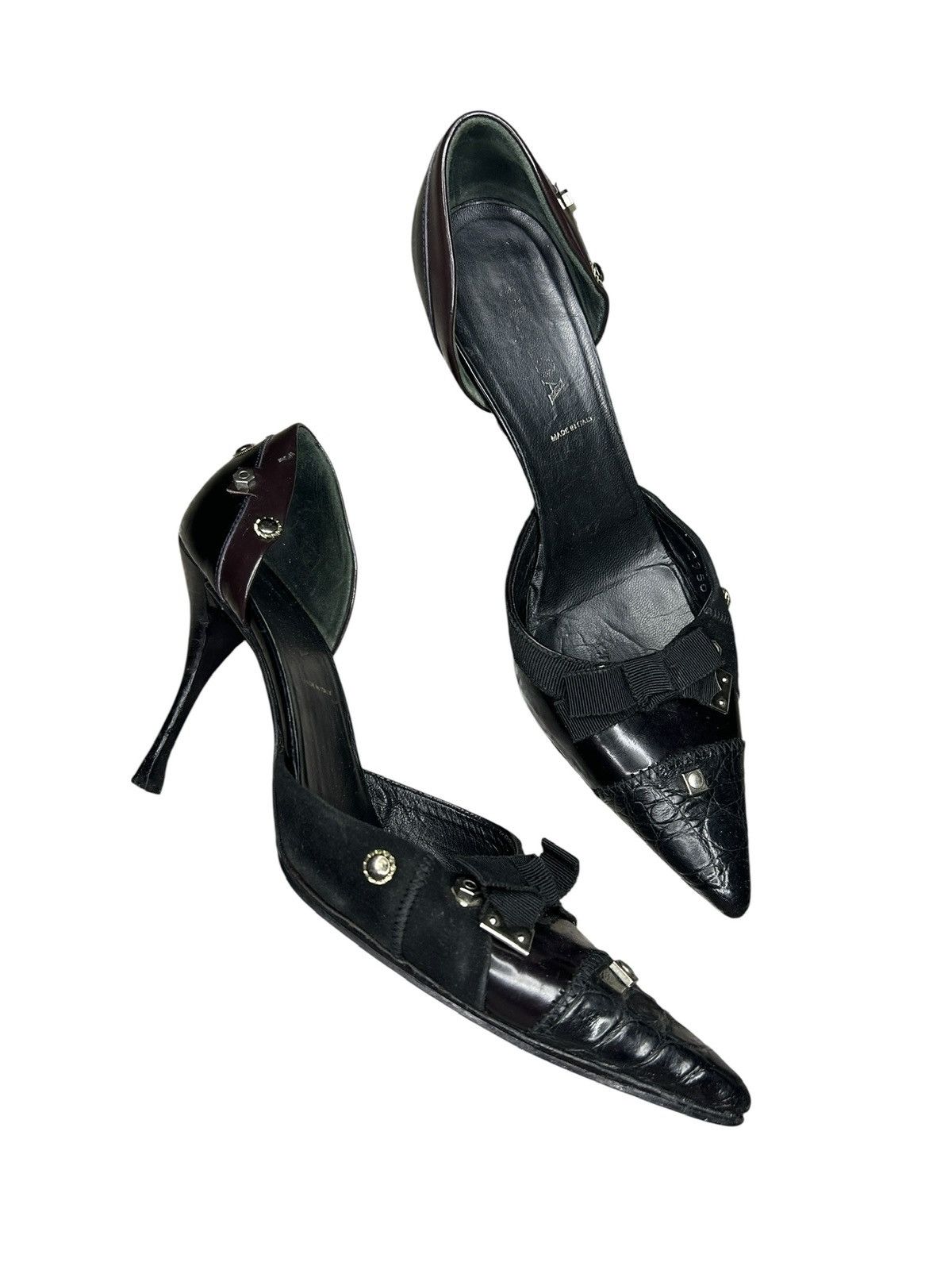 Prada 00s Collage Heels Size US 7 / IT 37 - 1 Thumbnail