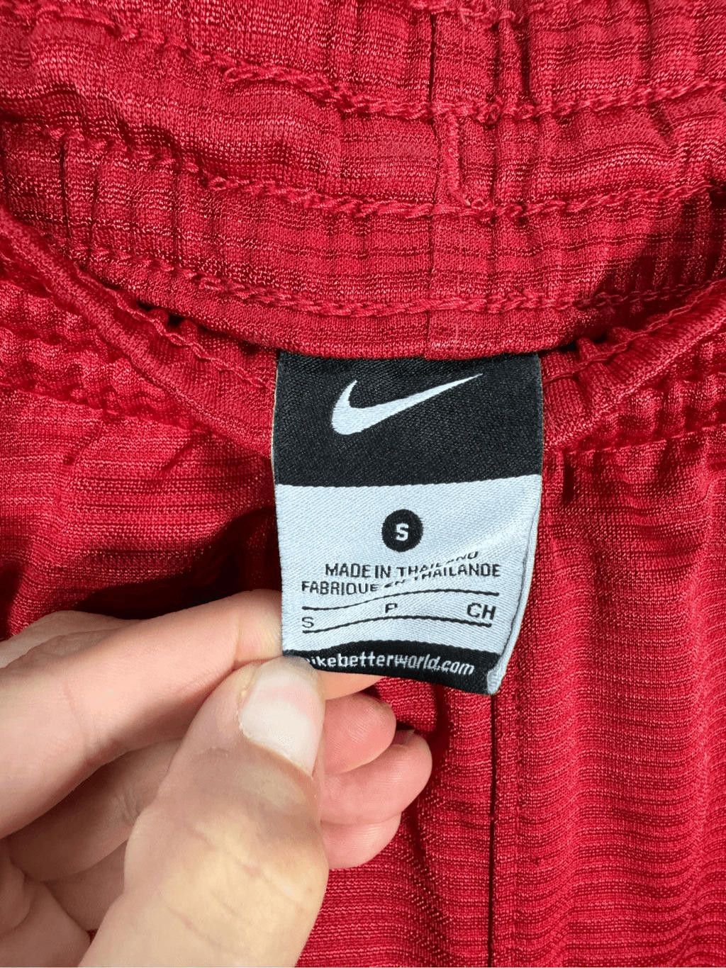 Nike Nike Men's Size S Red Basketball Athletic Shorts 10" Inseam Size US 30 / EU 46 - 5 Thumbnail