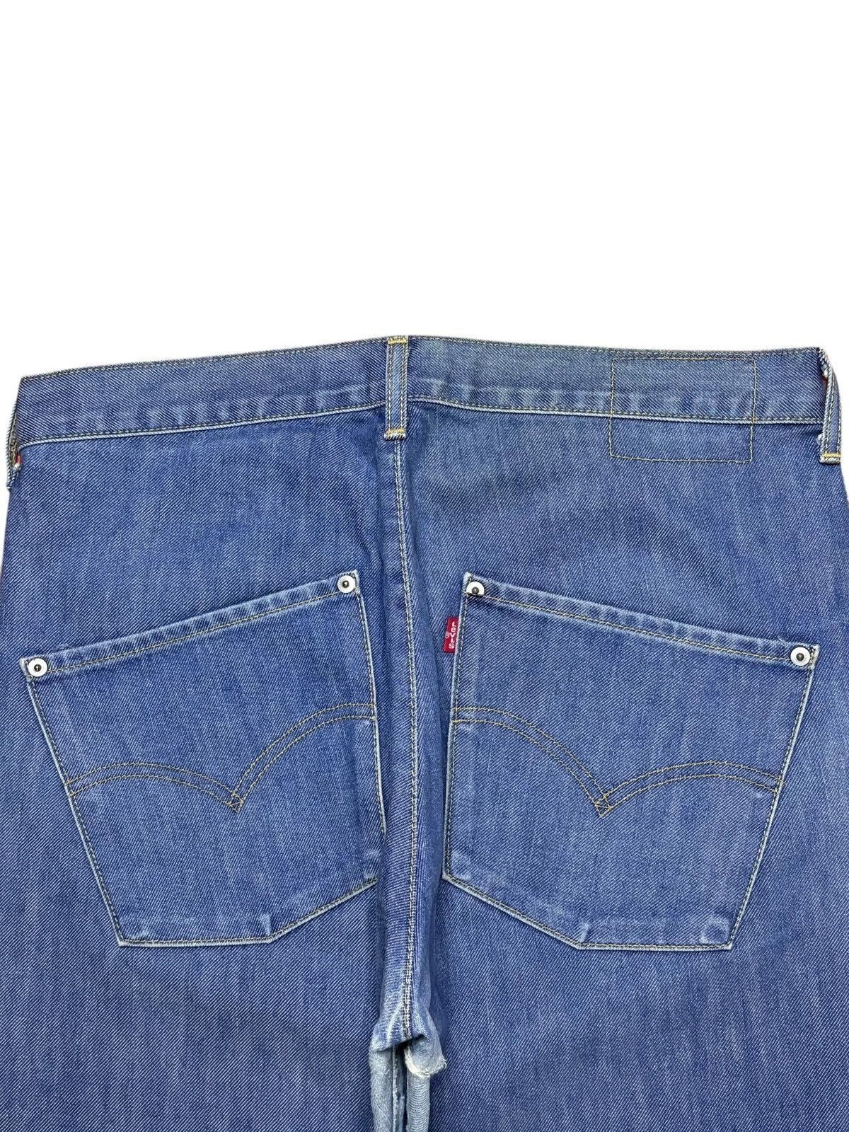 Levi's Vintage 90s Levis Engineered Faded Wash Distress Baggy Jean Size US 34 / EU 50 - 8 Thumbnail