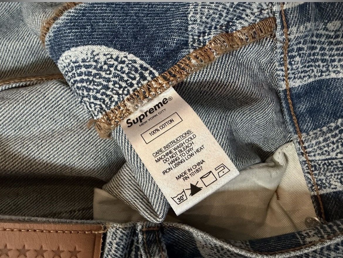 Hysteric Glamour × Supreme Supreme Hysteric Glamour Snake Denim
