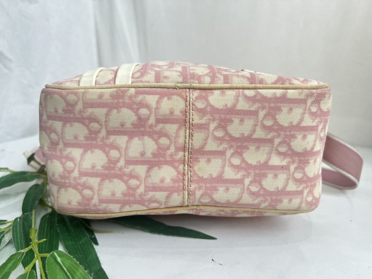 Dior Authentic vintage DIOR Trotter coated canvas crossbody bag Size ONE SIZE - 5 Thumbnail