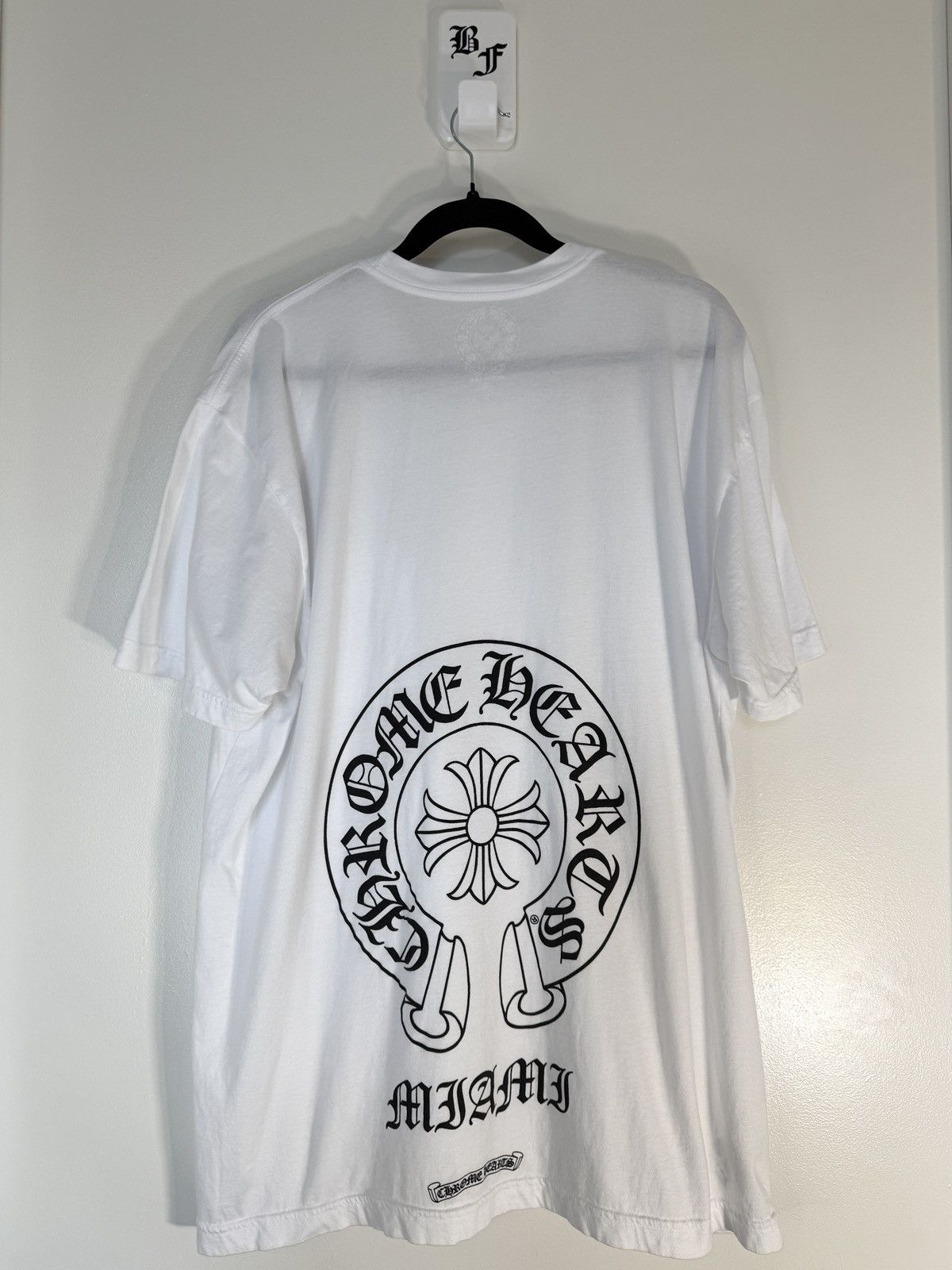 Chrome Hearts Miami Exclusive Chrome Hearts Horseshoe Tshirt Size US XXL / EU 58 / 5 - 2 Thumbnail