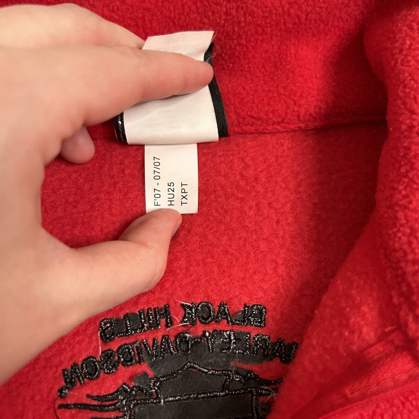 Harley Davidson Harley Davidson Women's 1/4 Zip Fleece/ Jacket size Large Size L / US 10 / IT 46 - 8 Thumbnail