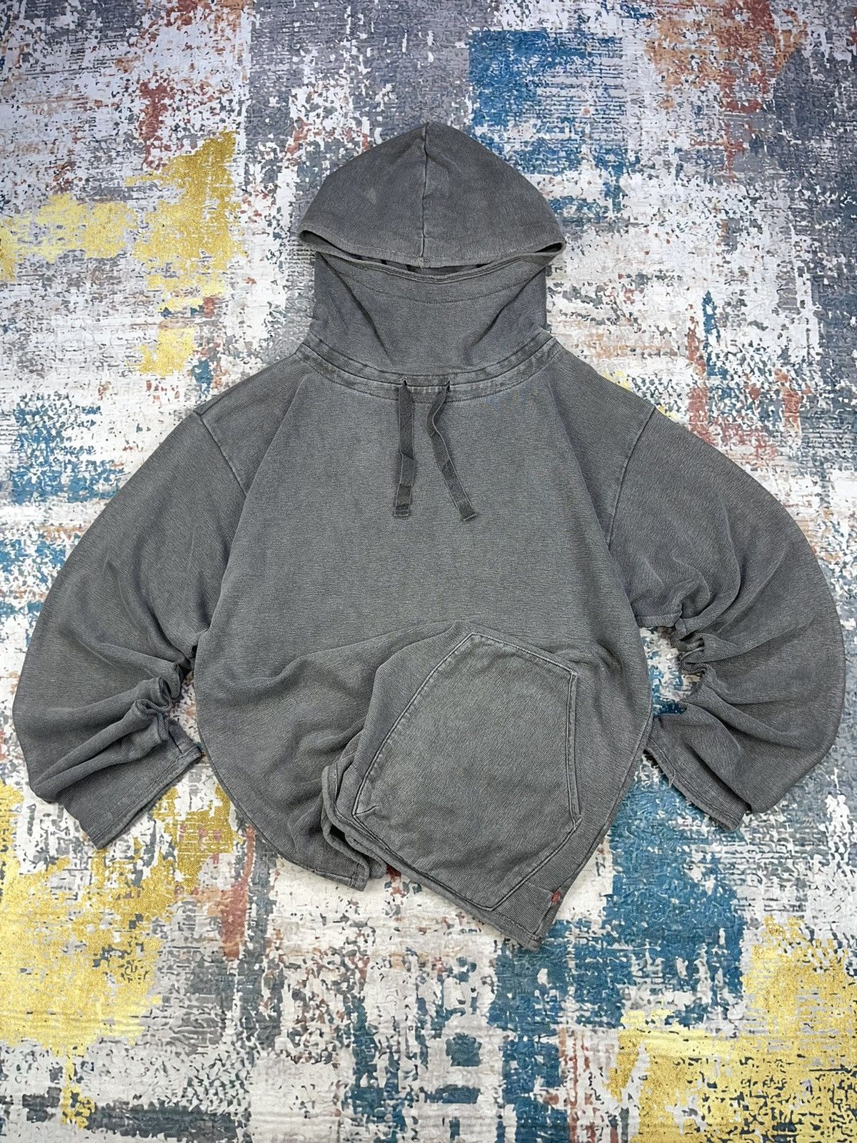 45rpm Vintage 45rpm Single Assymetrical Pocket Pull Over Hoodies Size US M / EU 48-50 / 2 - 3 Thumbnail