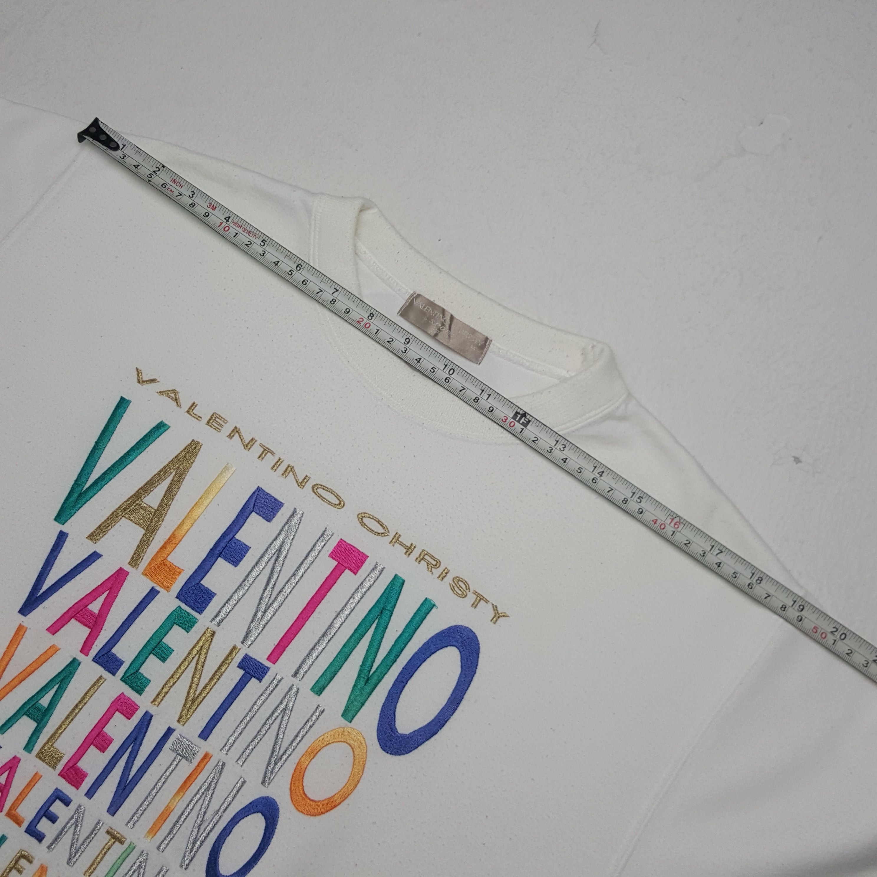 Valentino × Vintage Vintage Valentno Christy Italian Brand Sweatshirt Size US M / EU 48-50 / 2 - 5 Thumbnail