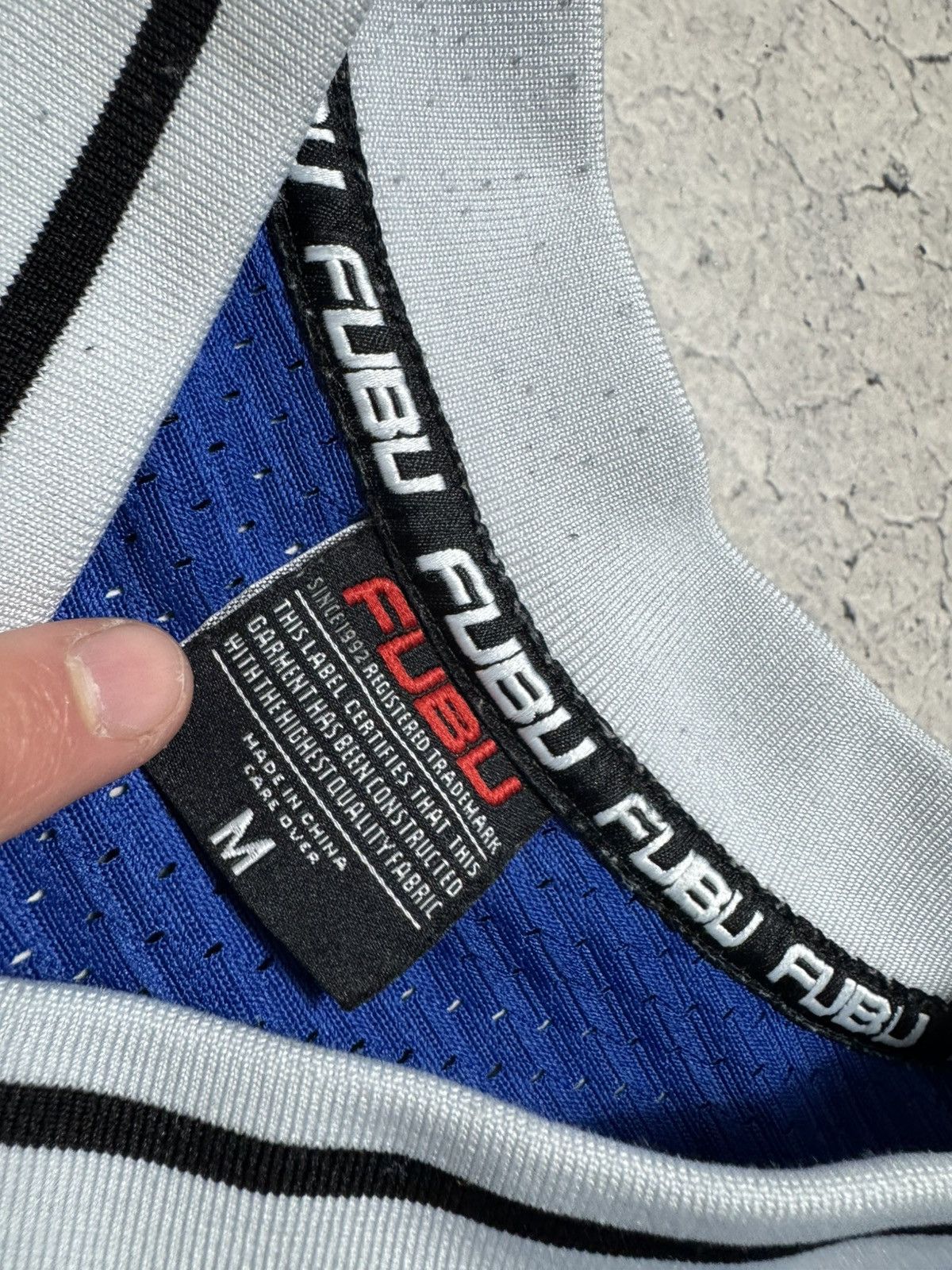 Fubu Fubu 05 Jersey Shirt Big Logo Size M Size US M / EU 48-50 / 2 - 6 Thumbnail