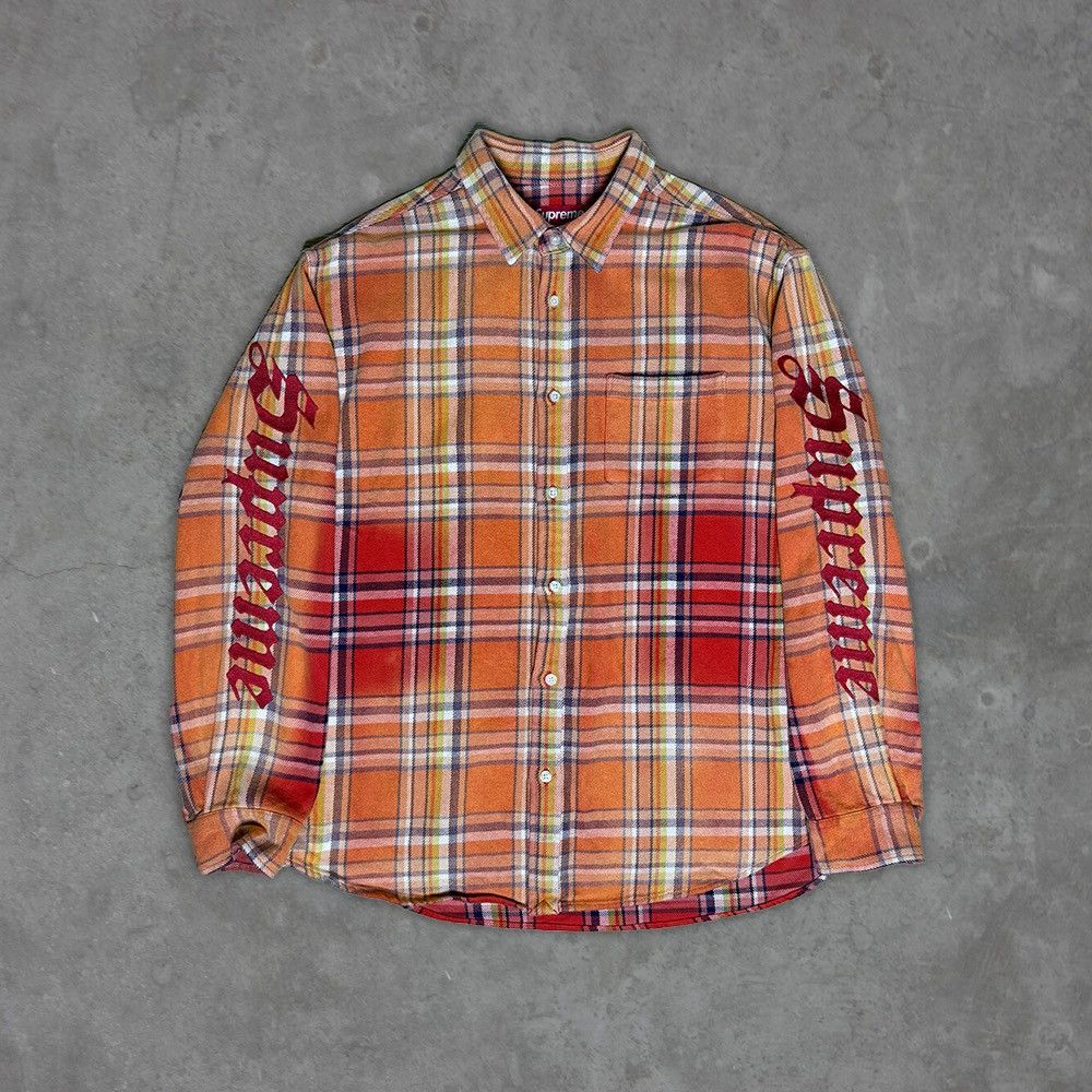 Supreme Supreme shirt orange Size US L / EU 52-54 / 3 - 1 Thumbnail