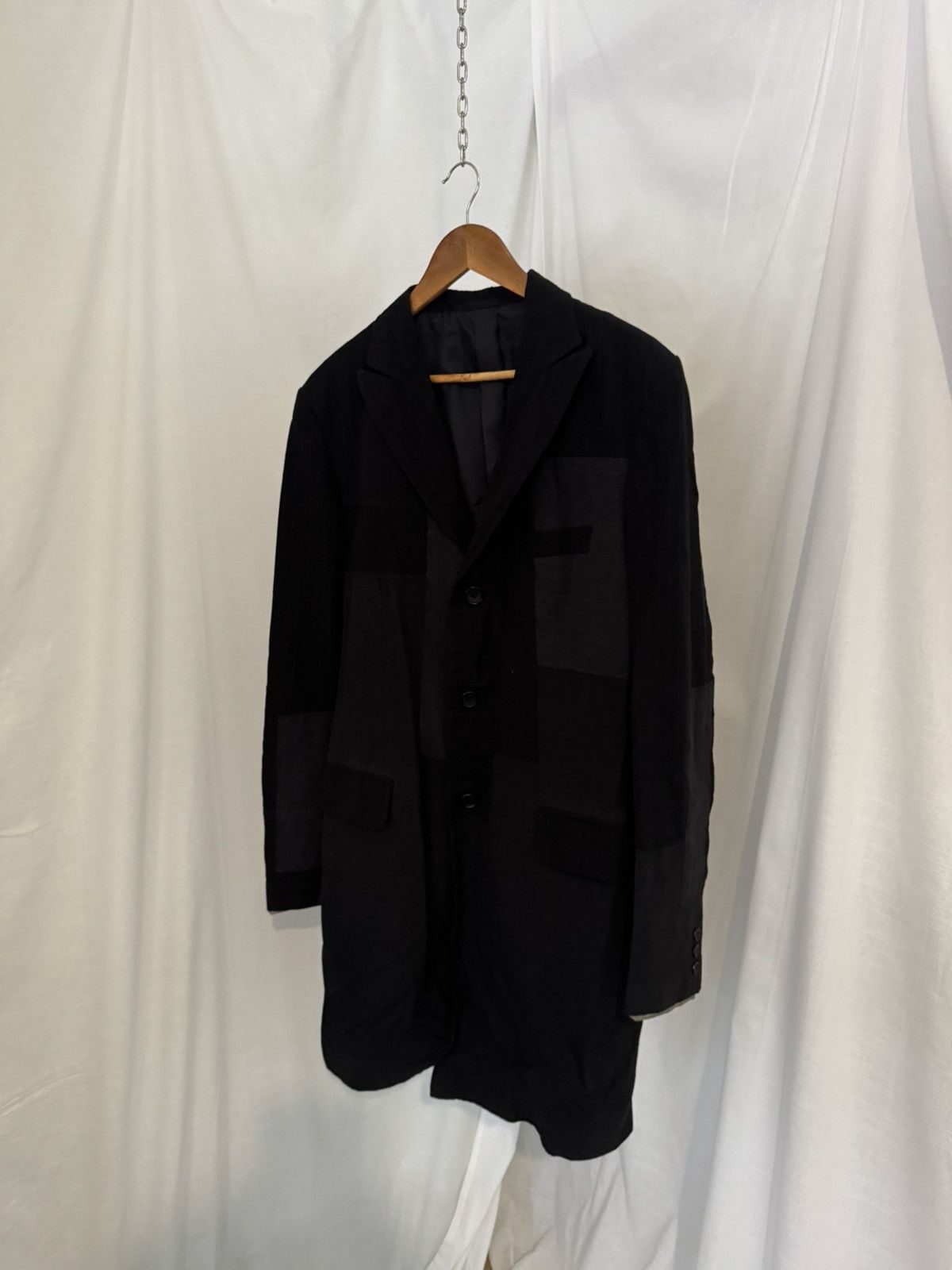Comme des Garcons Homme COMME DES GARÇONS HOMME PATCHWORK TRENCH Size US S / EU 44-46 / 1 - 2 Thumbnail