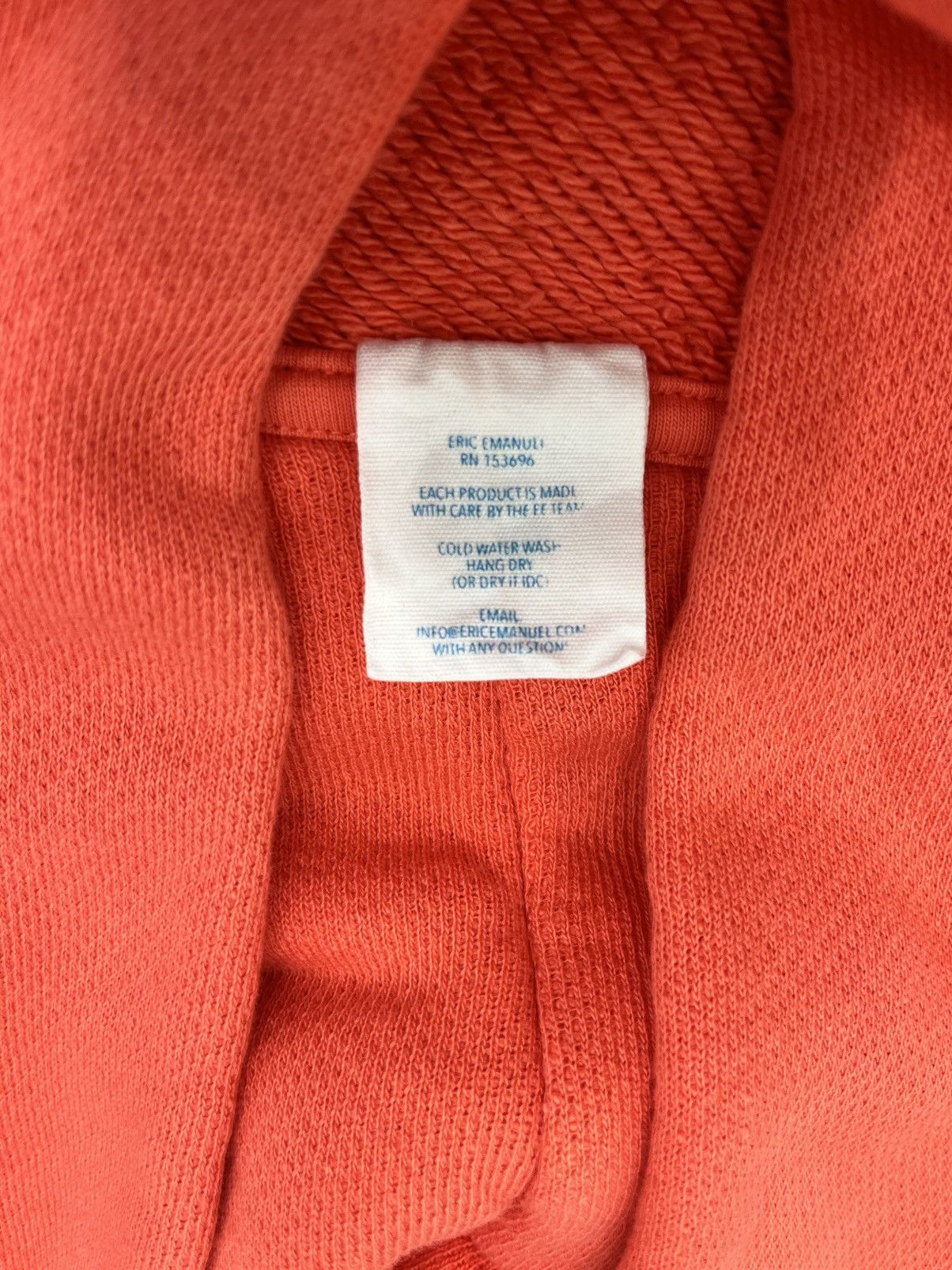 Eric Emanuel Eric Emmanuel Hoodie Coral Size US XXL / EU 58 / 5 - 4 Thumbnail
